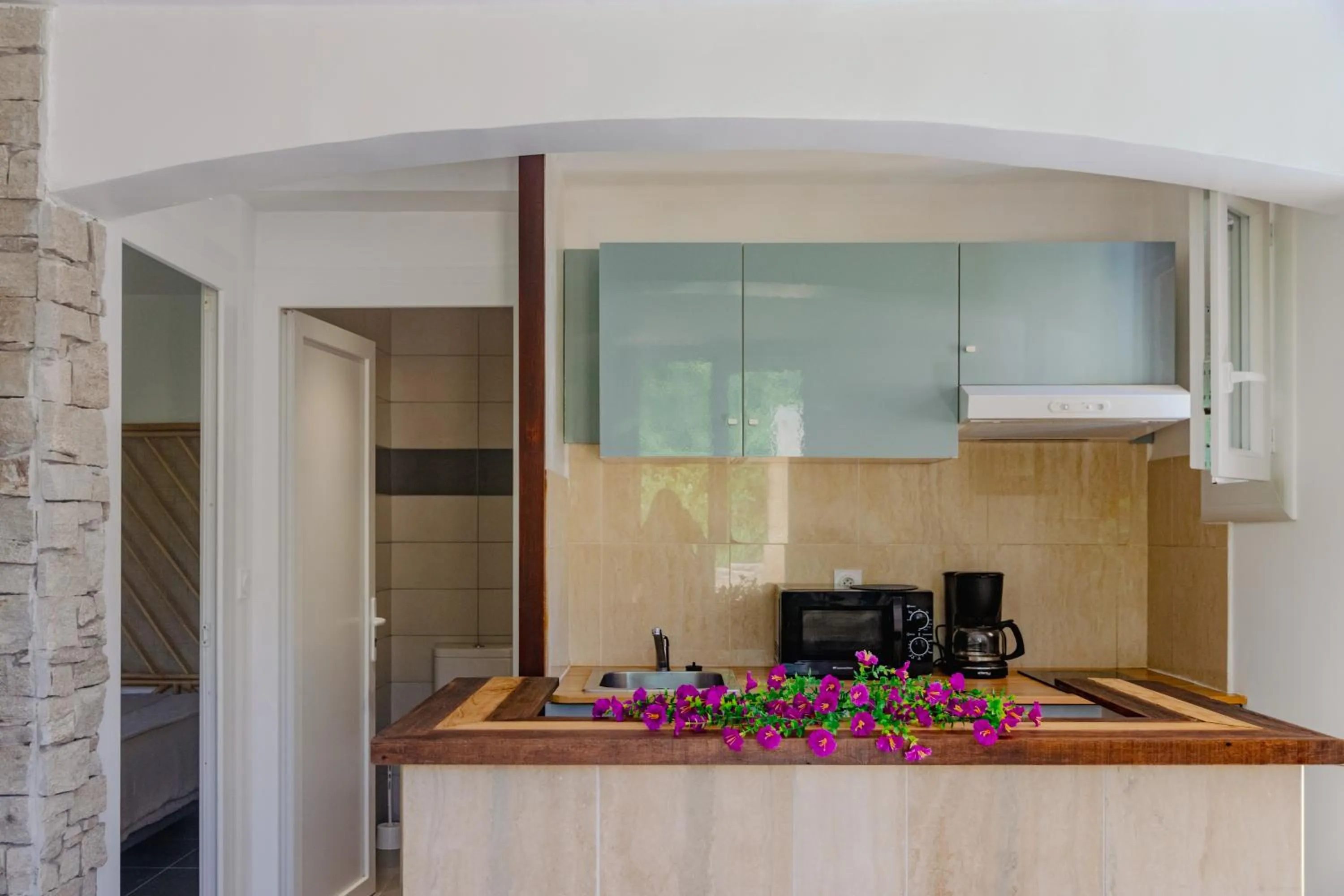 kitchen in Village Vacances La Vallicella