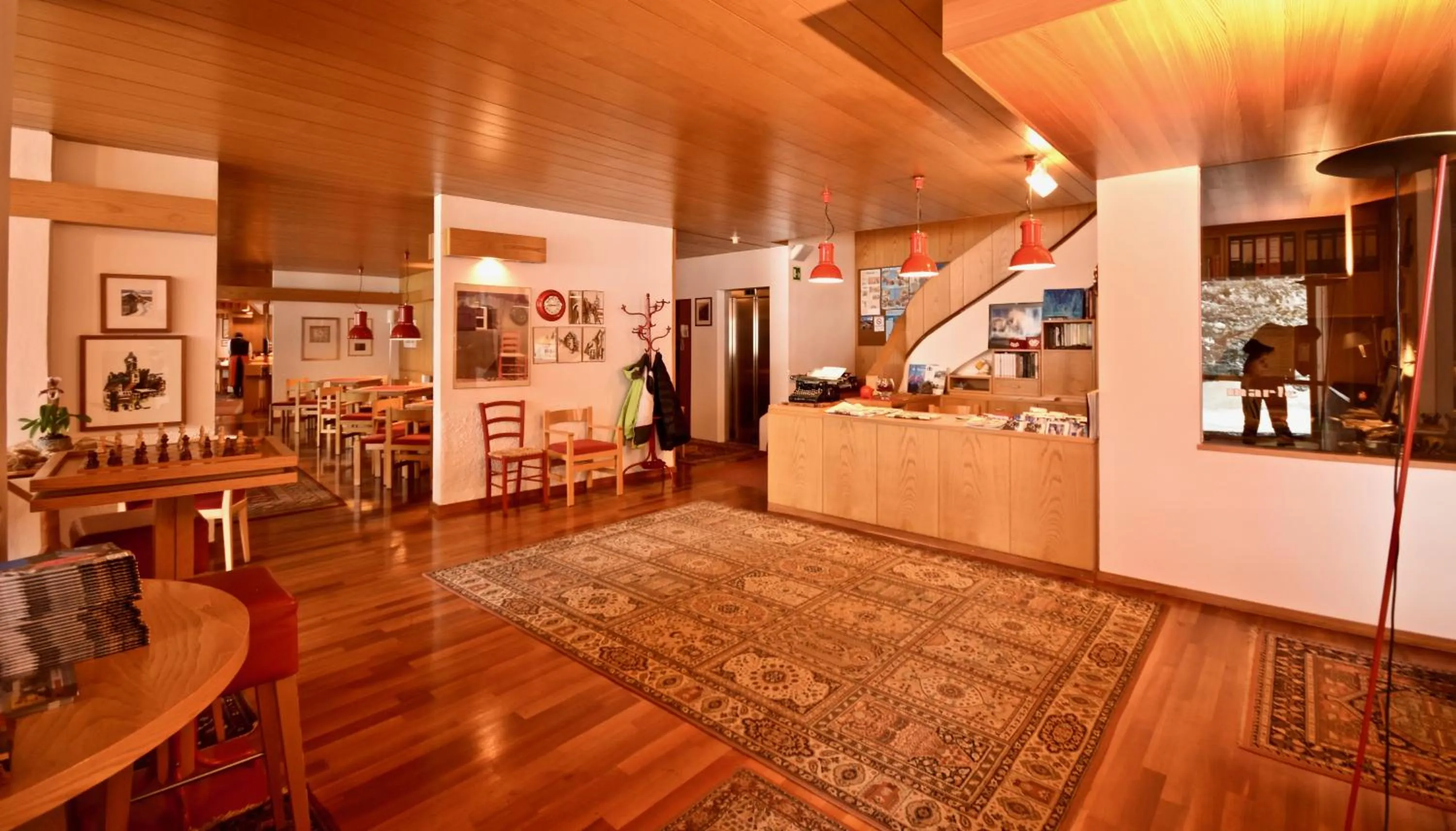Lobby or reception in Hotel Marlet