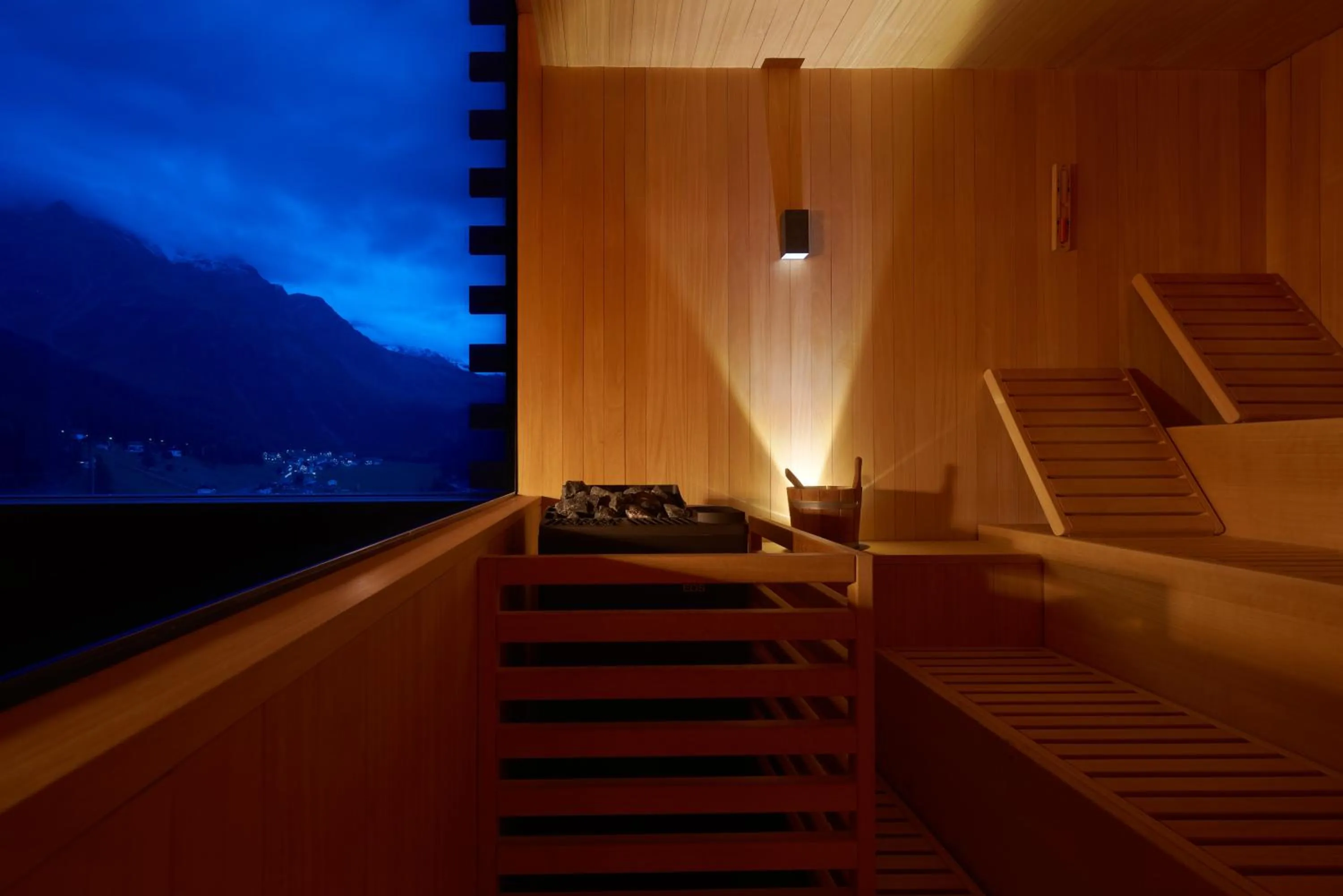 Sauna in Hotel Marlet