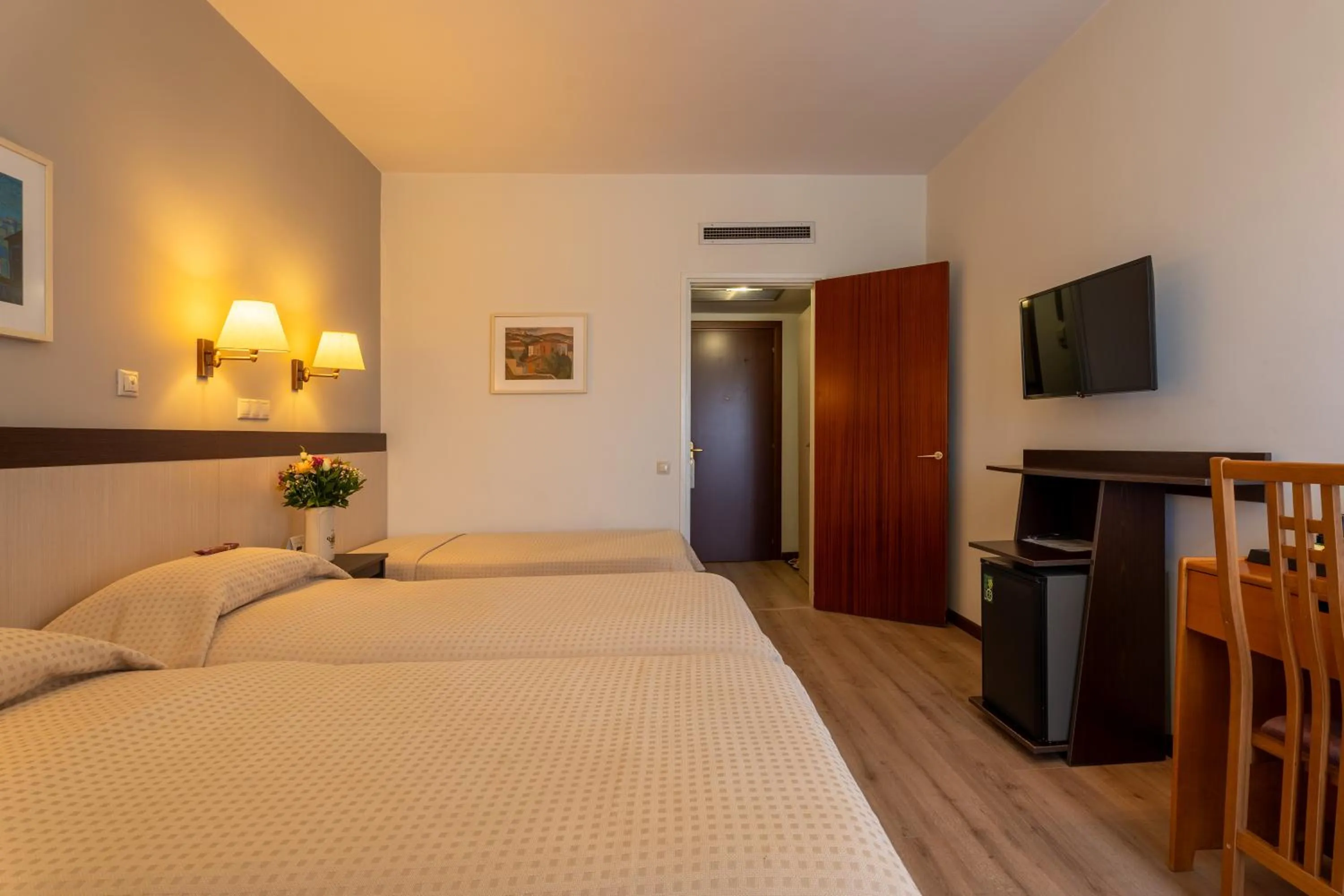 Bed in Queen Olga Hotel