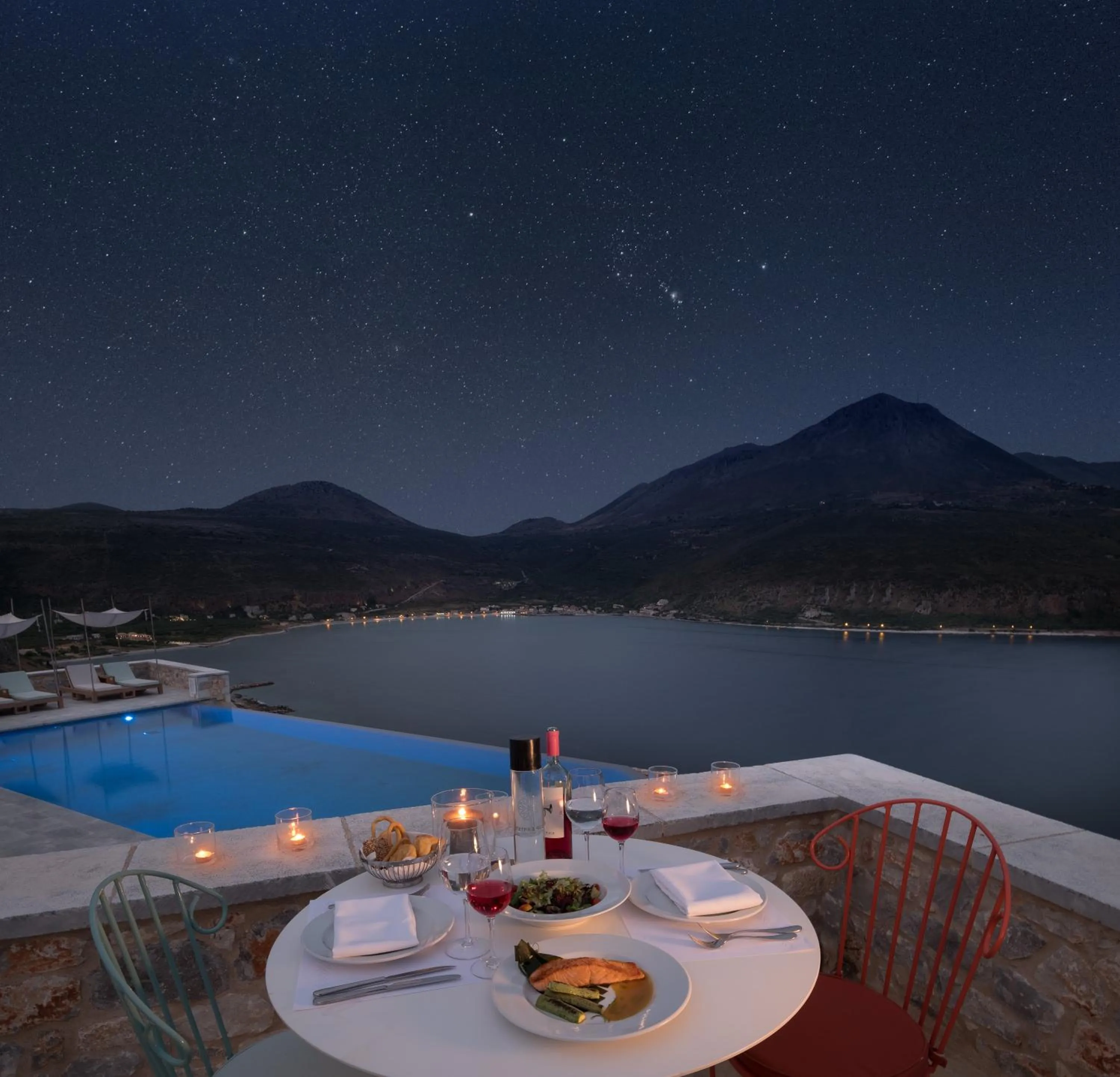 Sea view in Petra & Fos Boutique Hotel & Spa