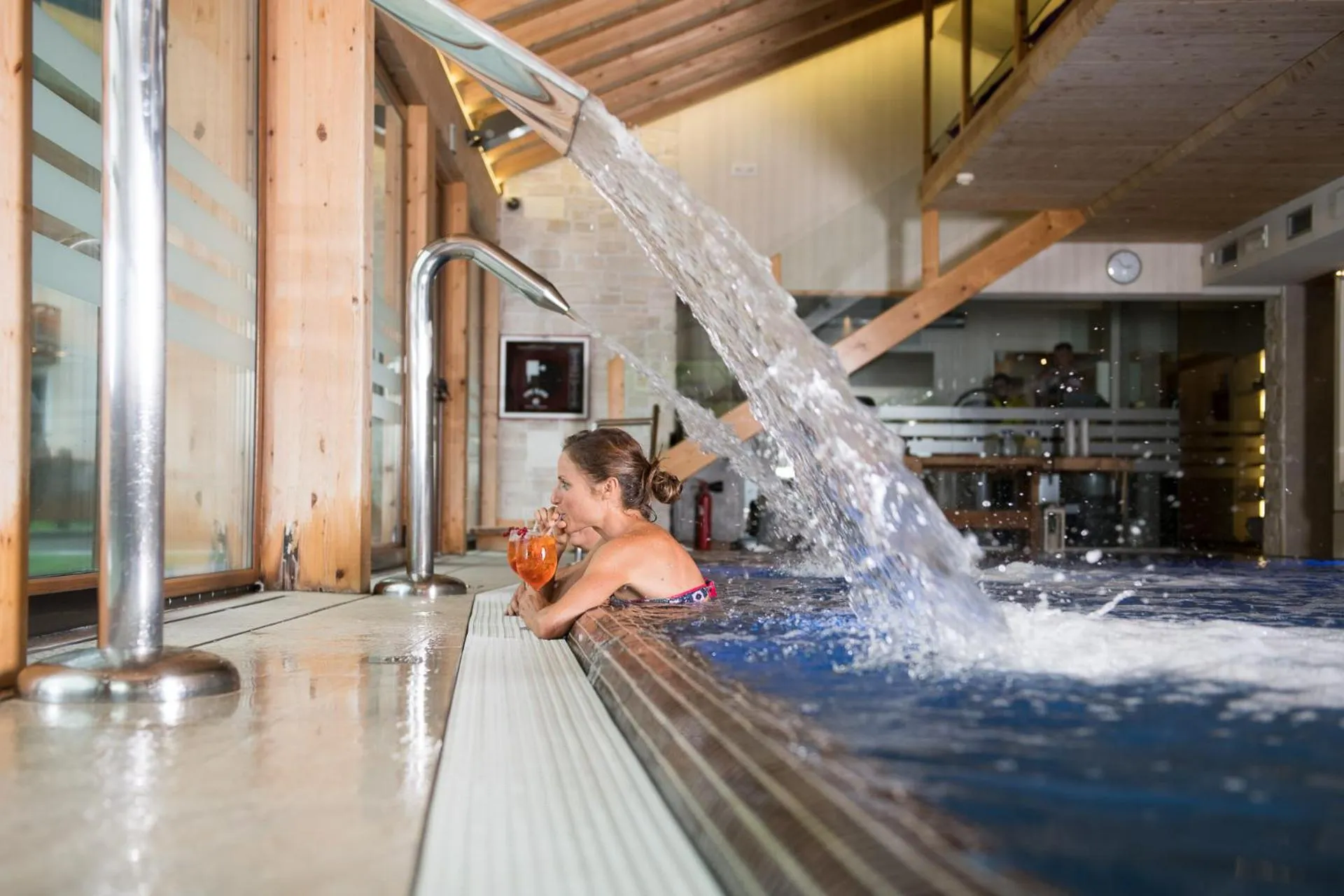 Swimming pool in Bivio Hotel Plaza
