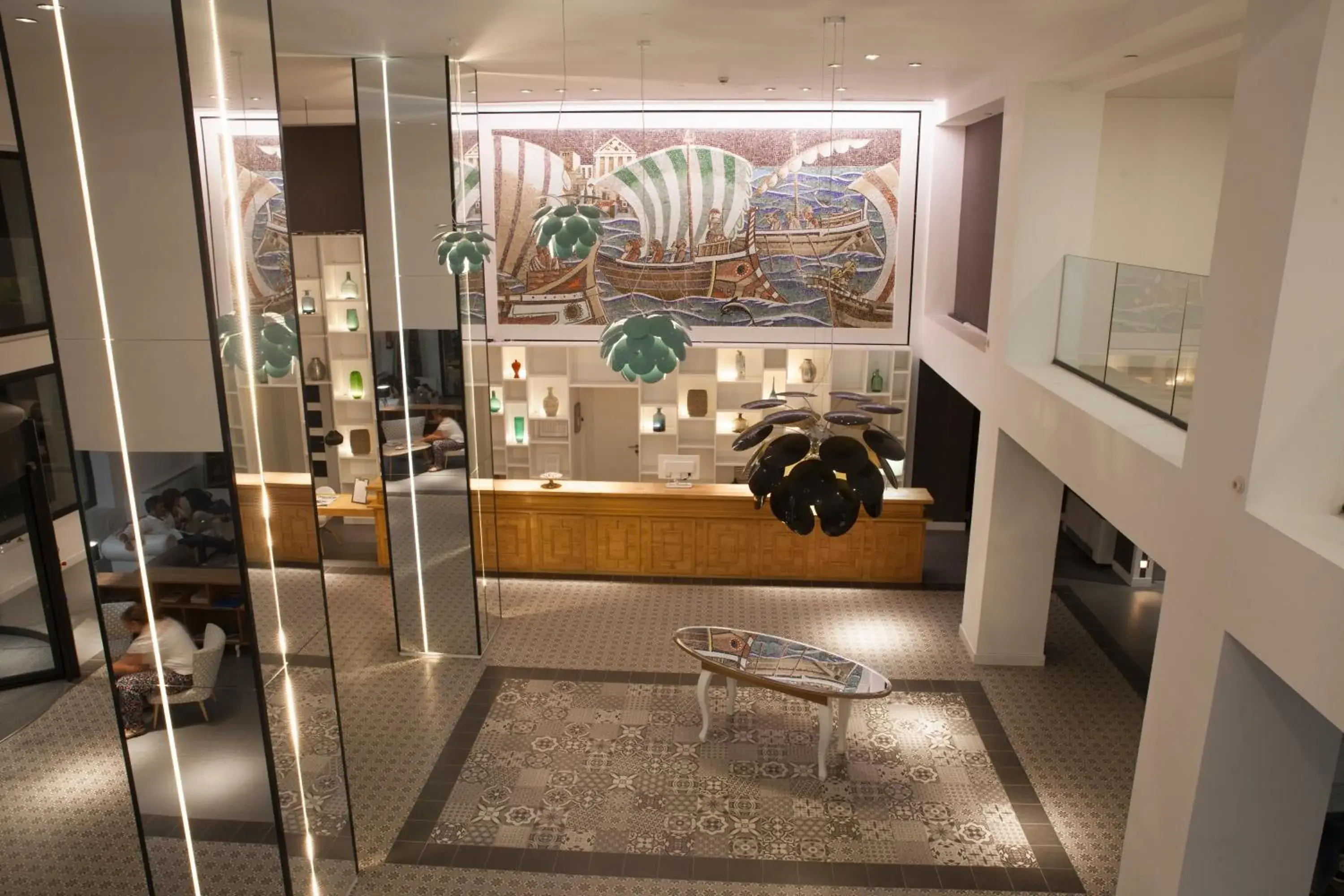 Lobby or reception in Hotel Brisamar Suites Lobby or reception in Hotel Brisamar Suites