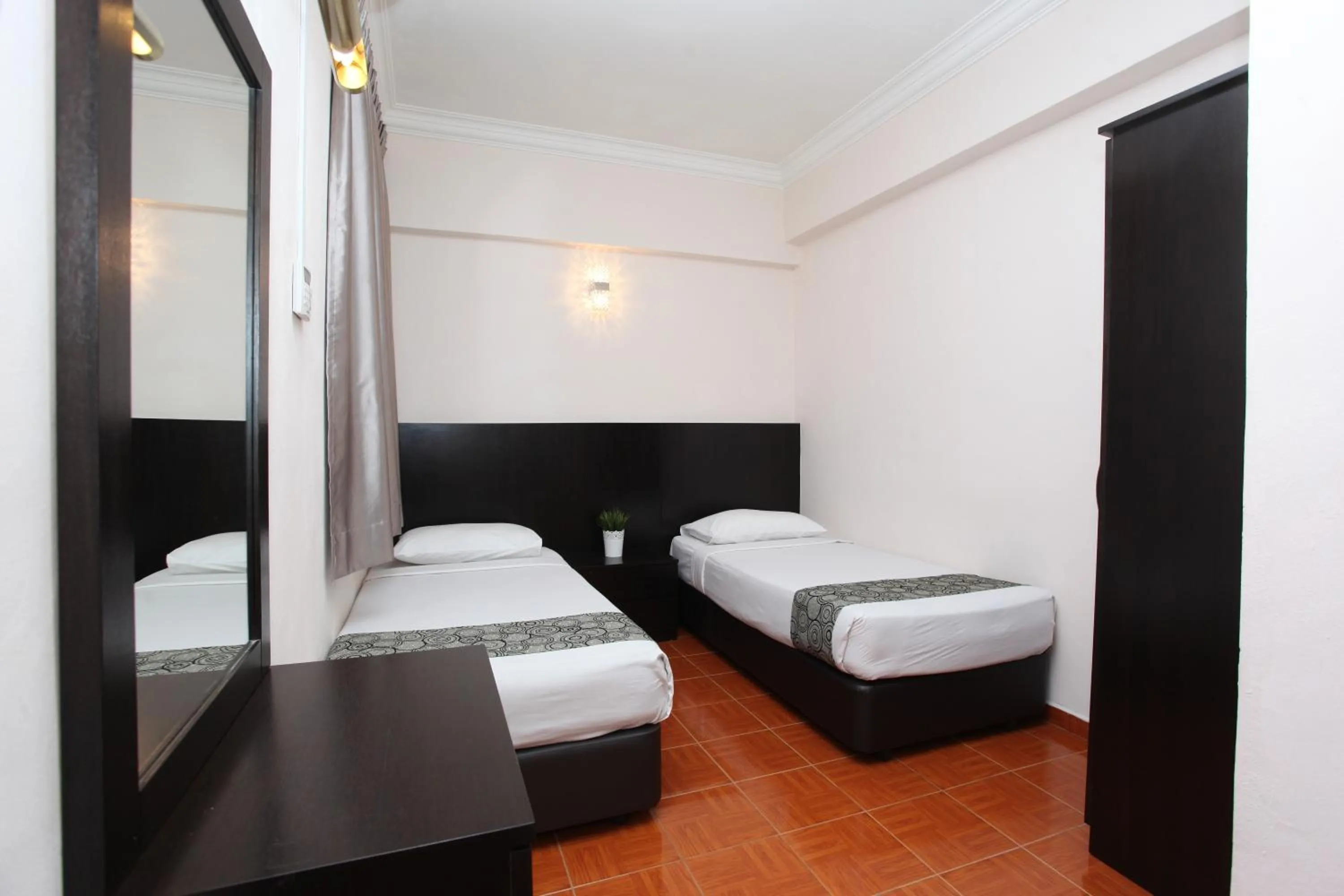 Bed in Glory Beach Resort