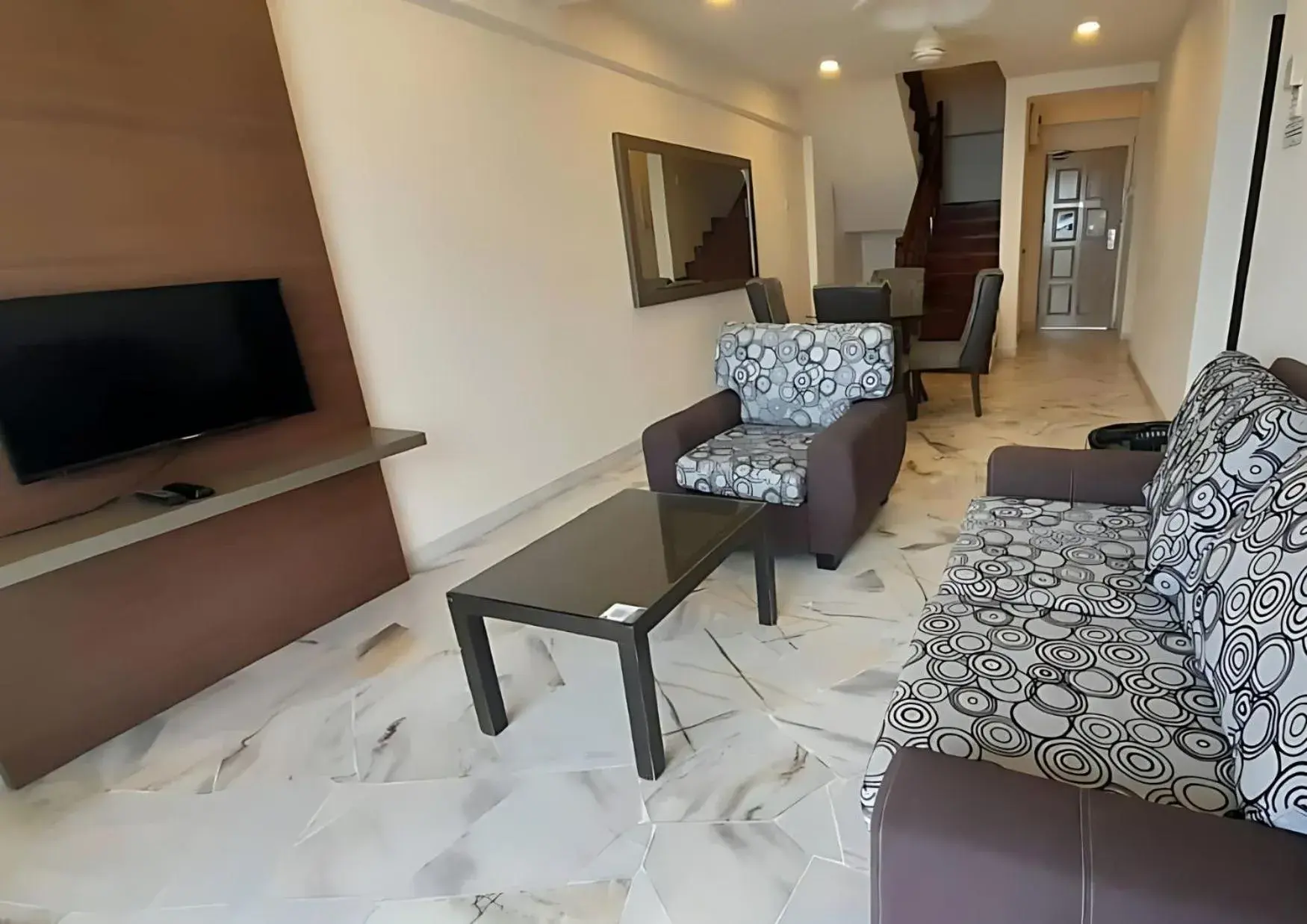 Living room in Glory Beach Resort Living room in Glory Beach Resort