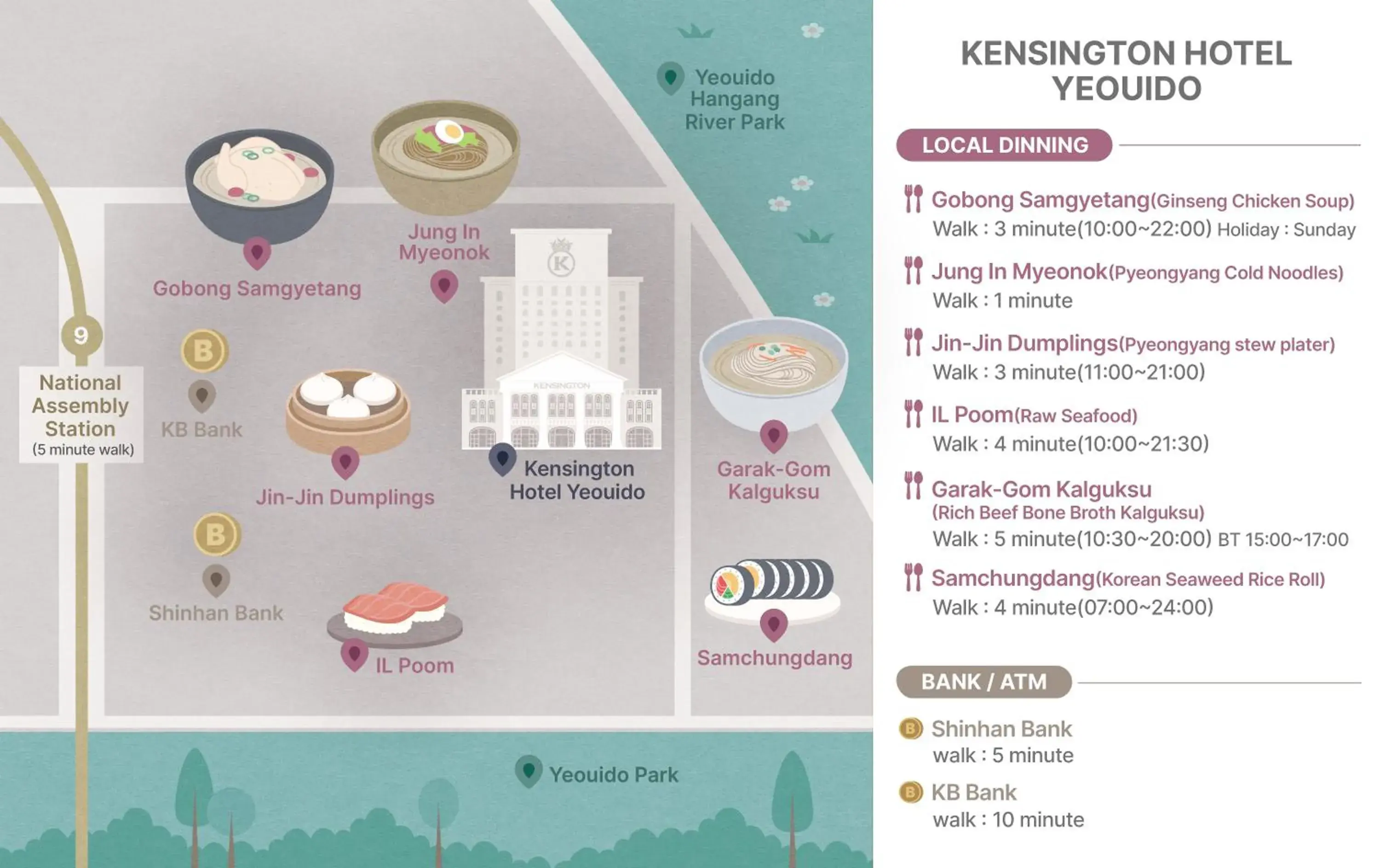 Property building in Kensington Hotel Yeouido Property building in Kensington Hotel Yeouido