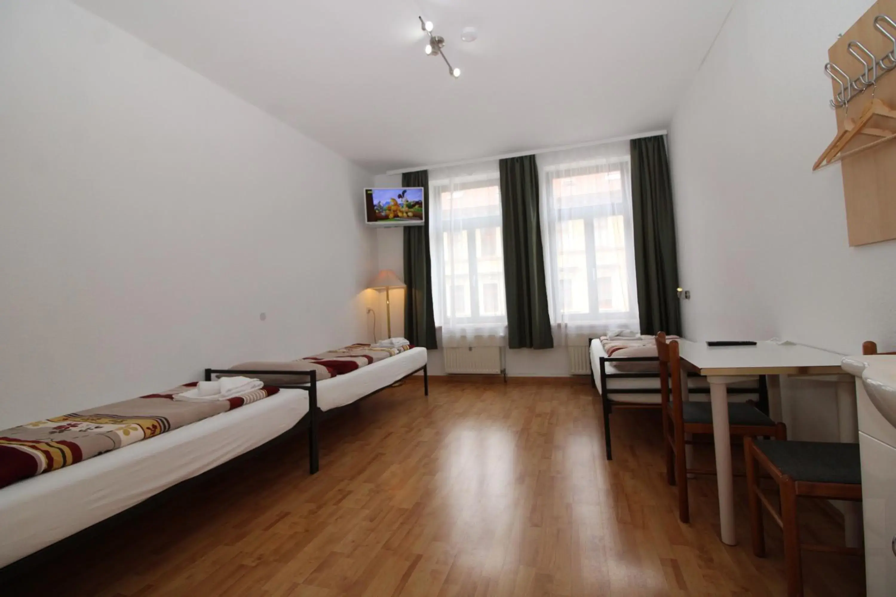 Photo of the whole room, Bed in Space Hotel im Campus der JvP Schule Photo of the whole room, Bed in Space Hotel im Campus der JvP Schule