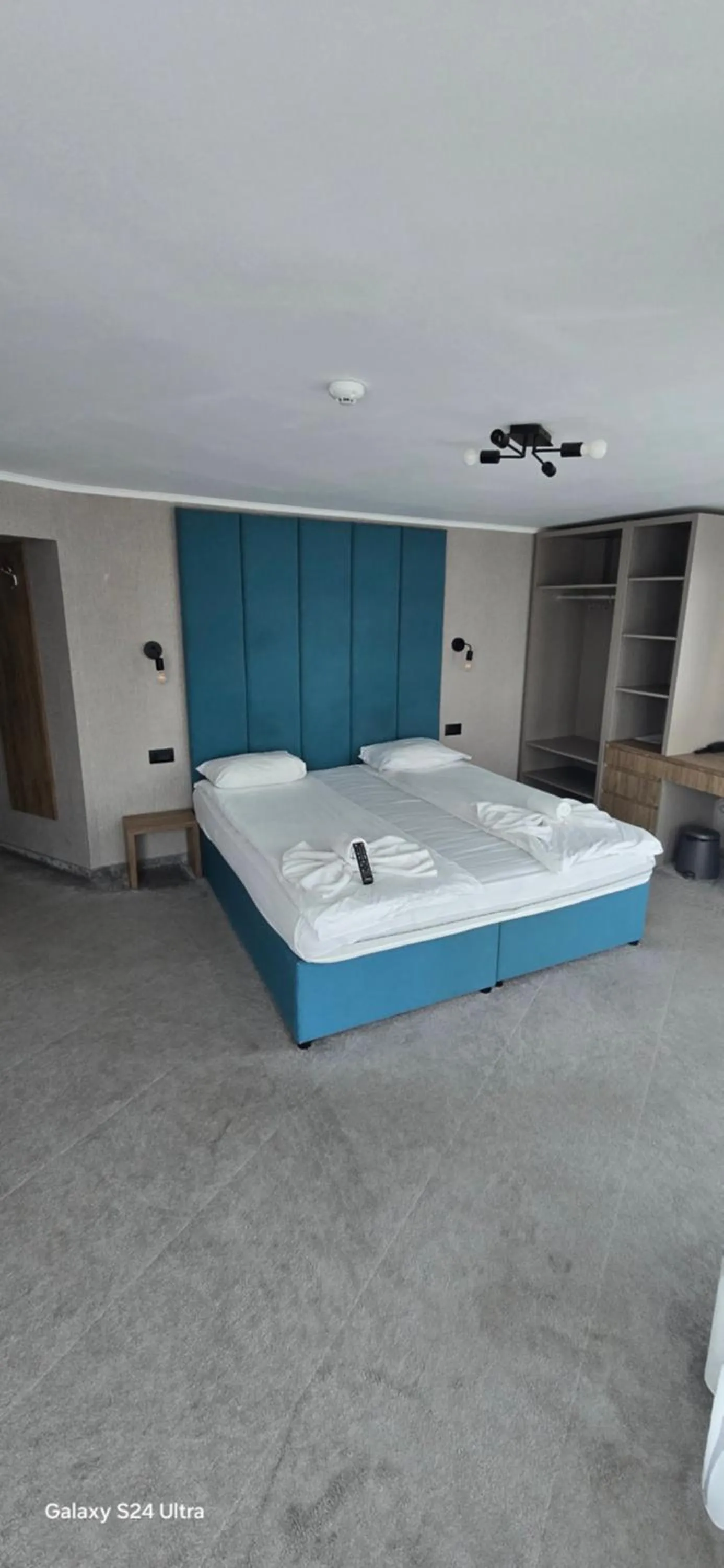 Bed in White House Family Hotel Spa zone