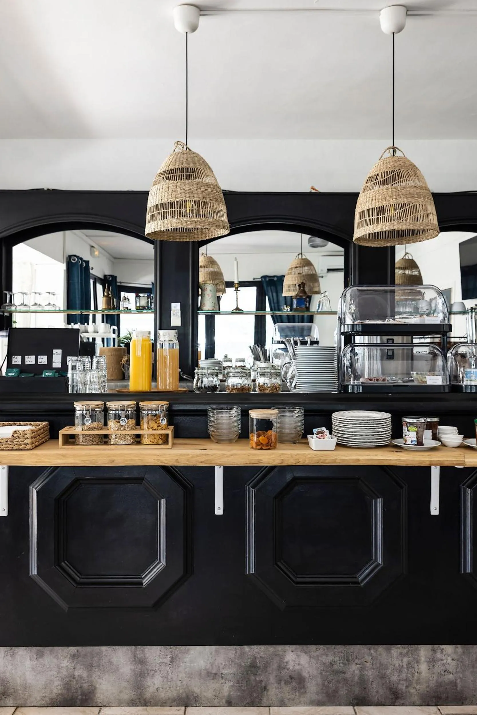 Food and drinks in Hotel Le Golfe Bleu