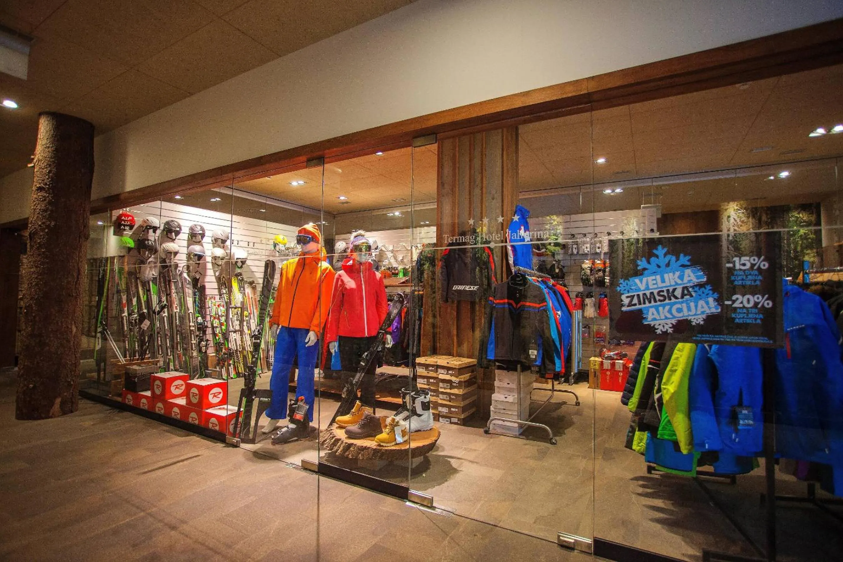 Shopping Area in Termag Hotel Jahorina