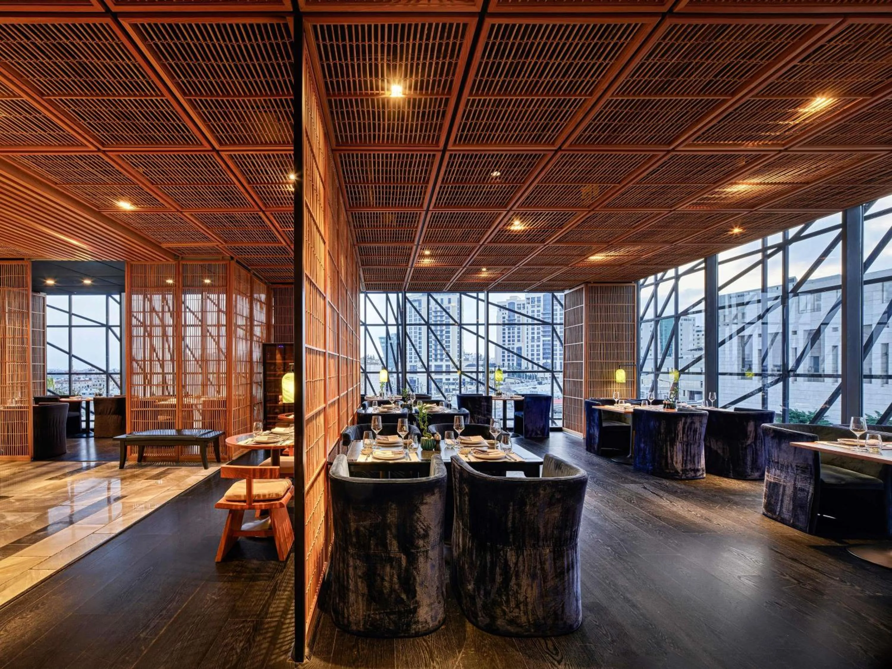 Restaurant/places to eat in Fairmont Amman