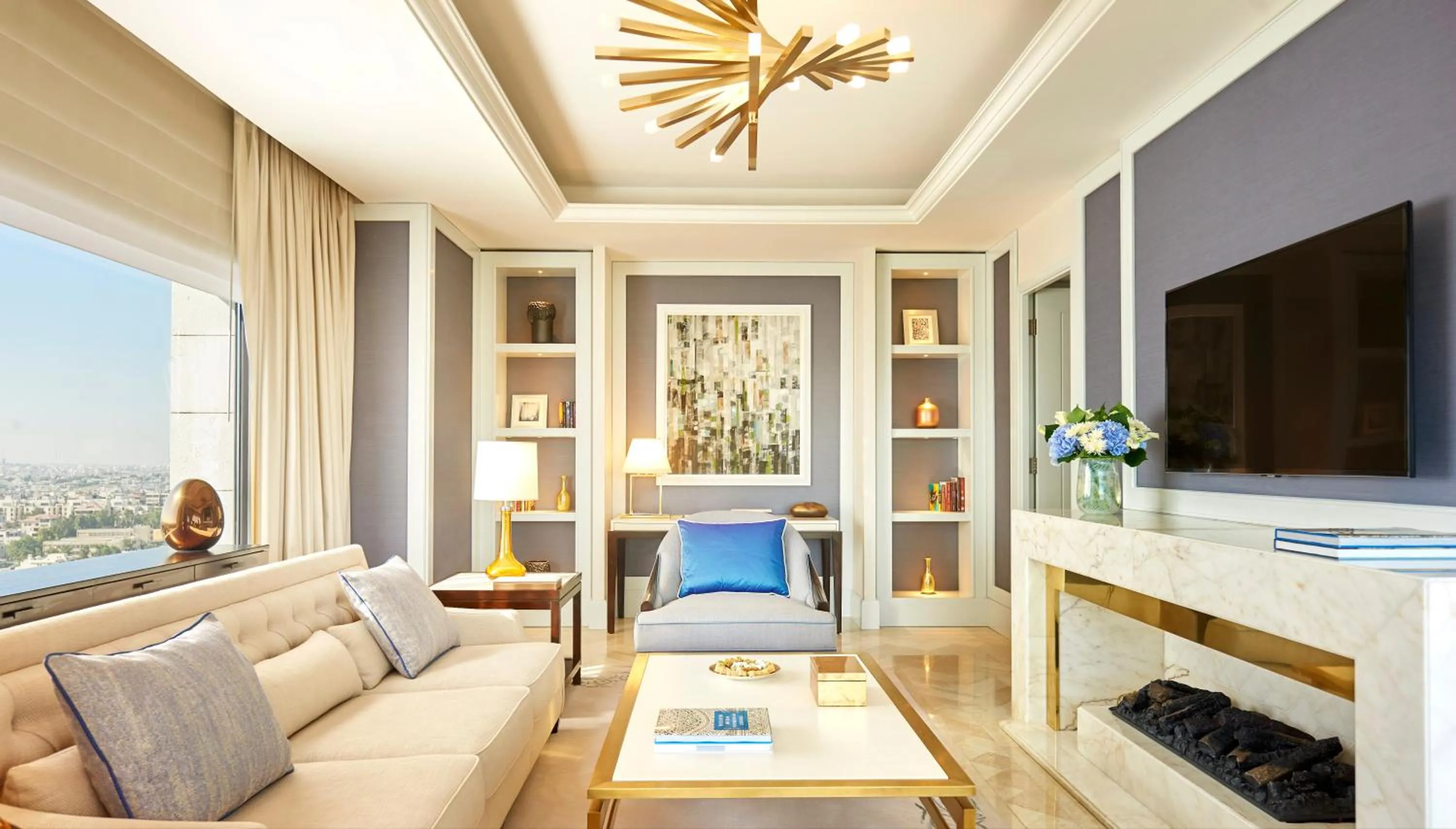 Living room in Fairmont Amman