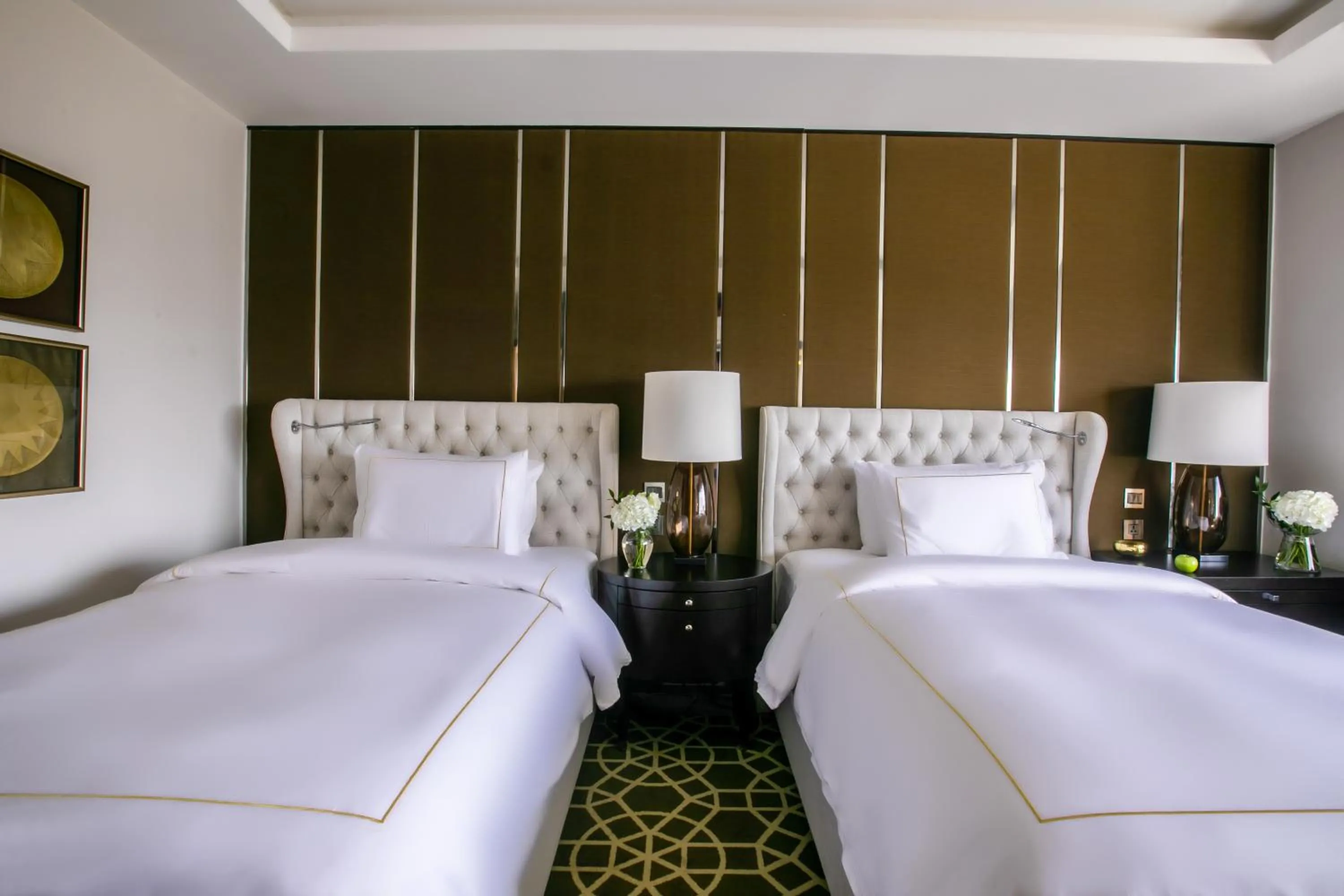 Bed in Fairmont Amman