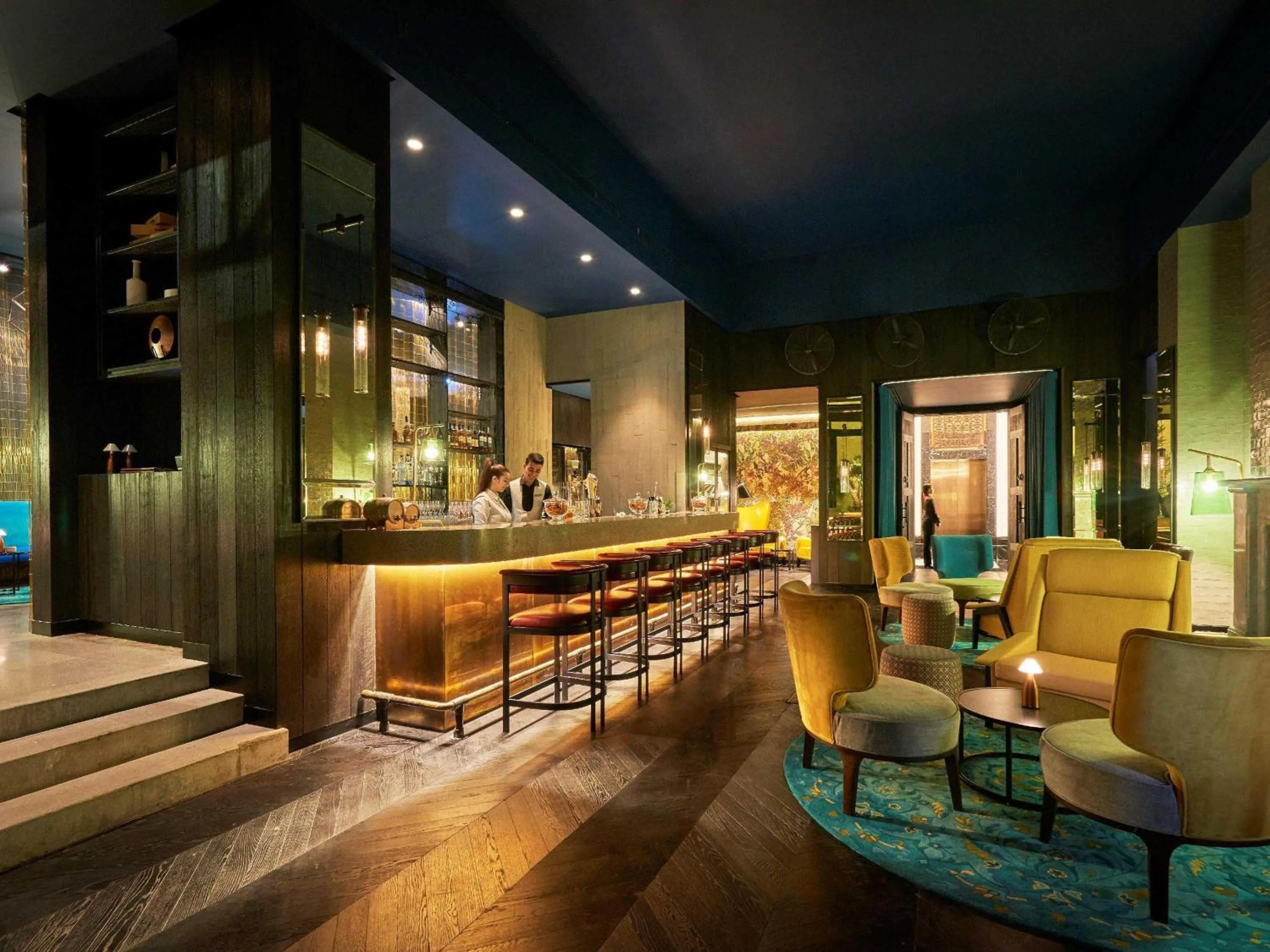 Lounge or bar in Fairmont Amman