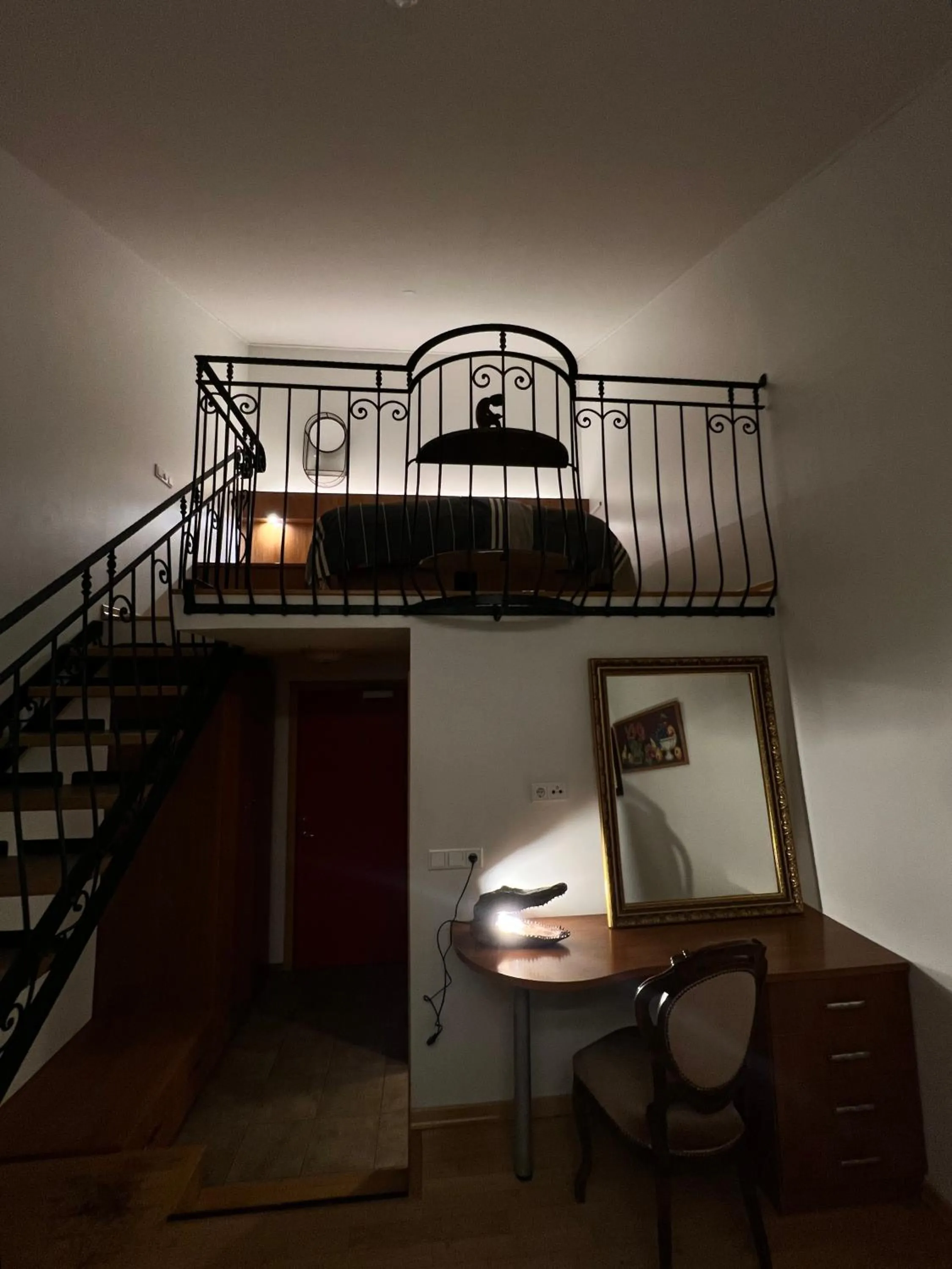 Twin Room with Mountain View in Hotel Glymur