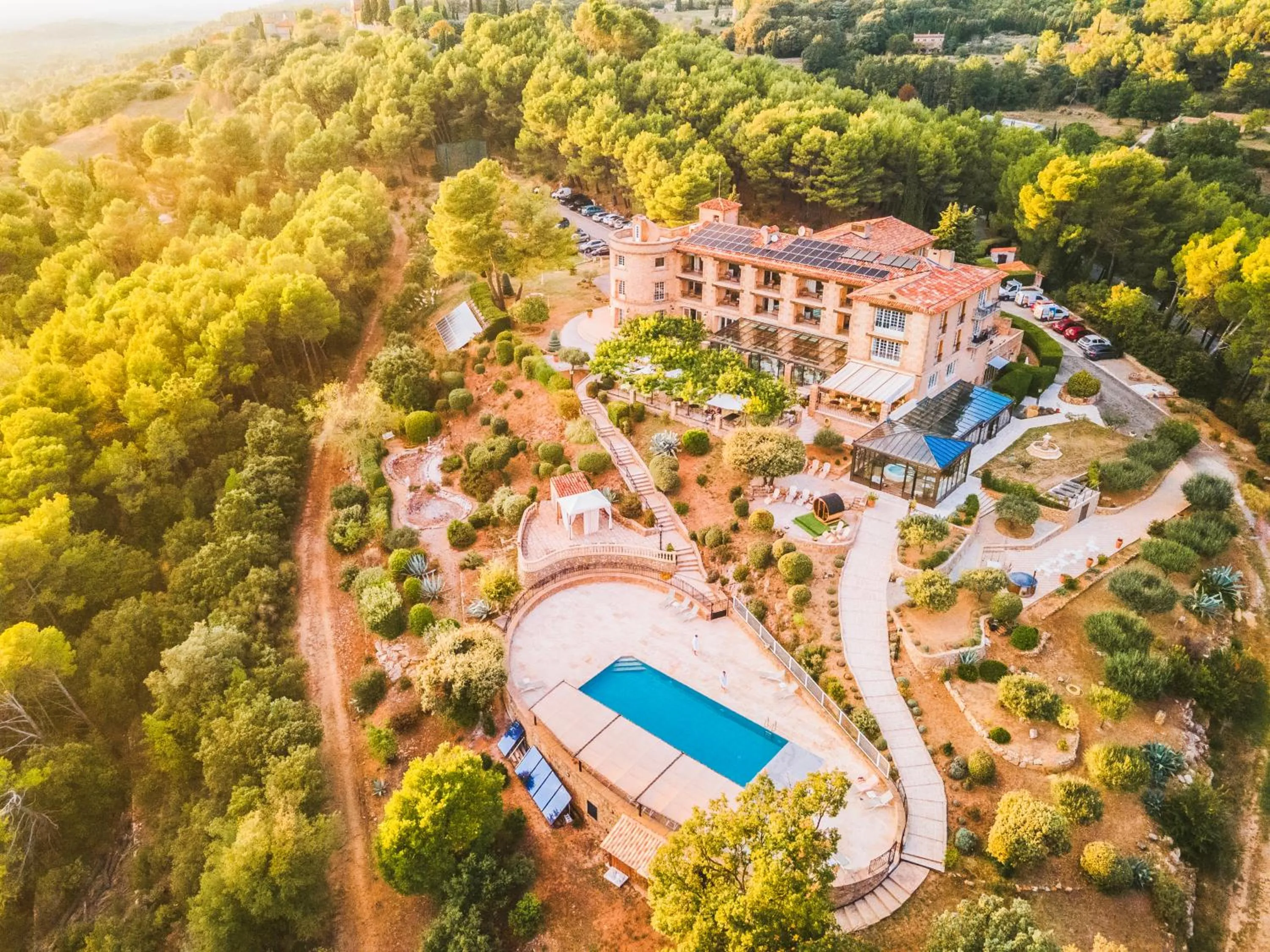 Bird's eye view in La Bastide De Tourtour Hotel & Spa