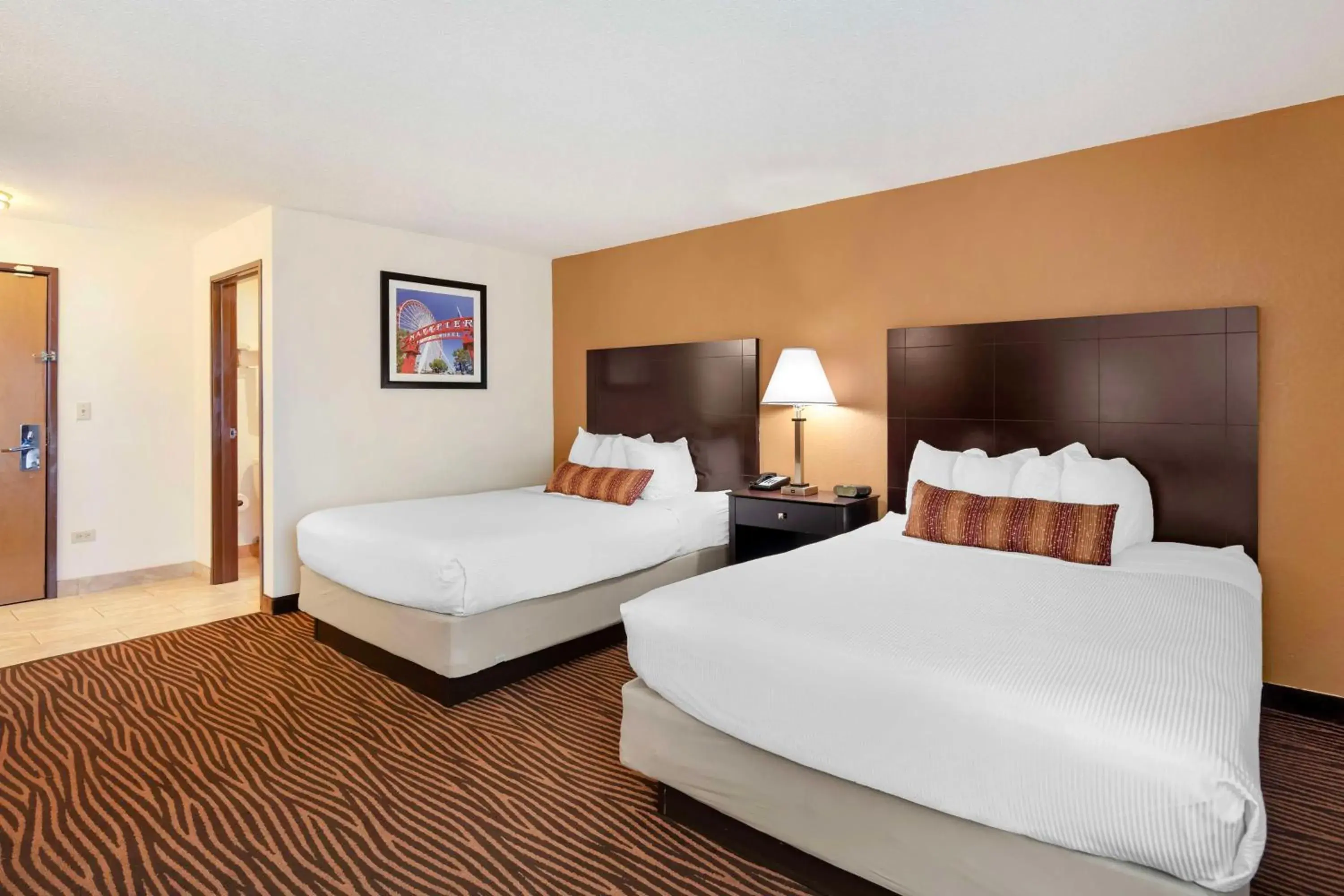 Queen Room with Two Queen Beds - Non-Smoking in Best Western Des Plaines O'Hare Queen Room with Two Queen Beds - Non-Smoking in Best Western Des Plaines O'Hare