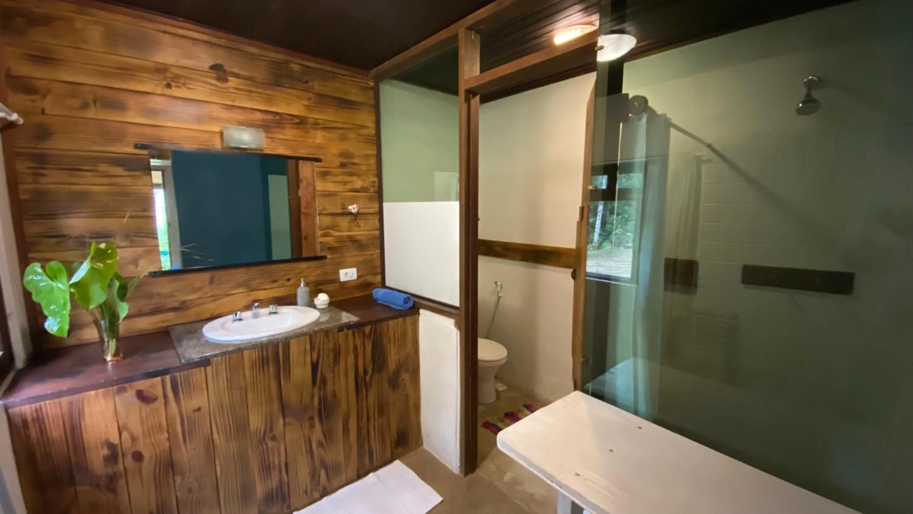 Bathroom in Pousada Sítio Itaúna