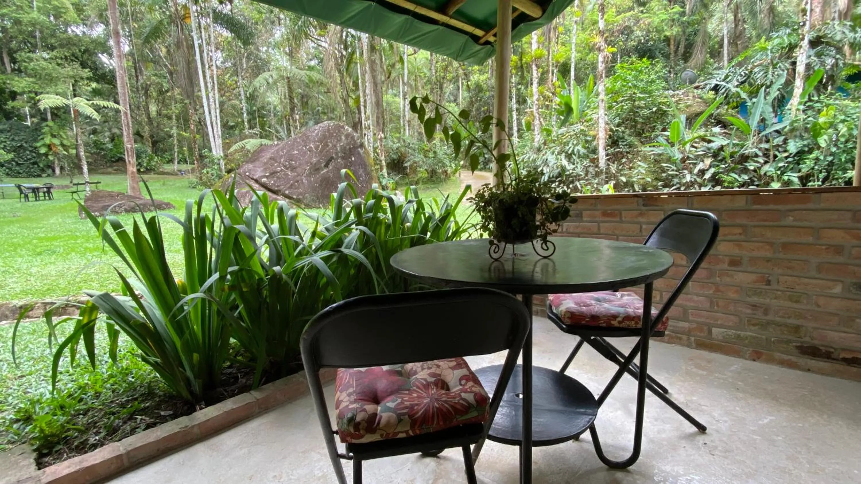 Patio in Pousada Sítio Itaúna