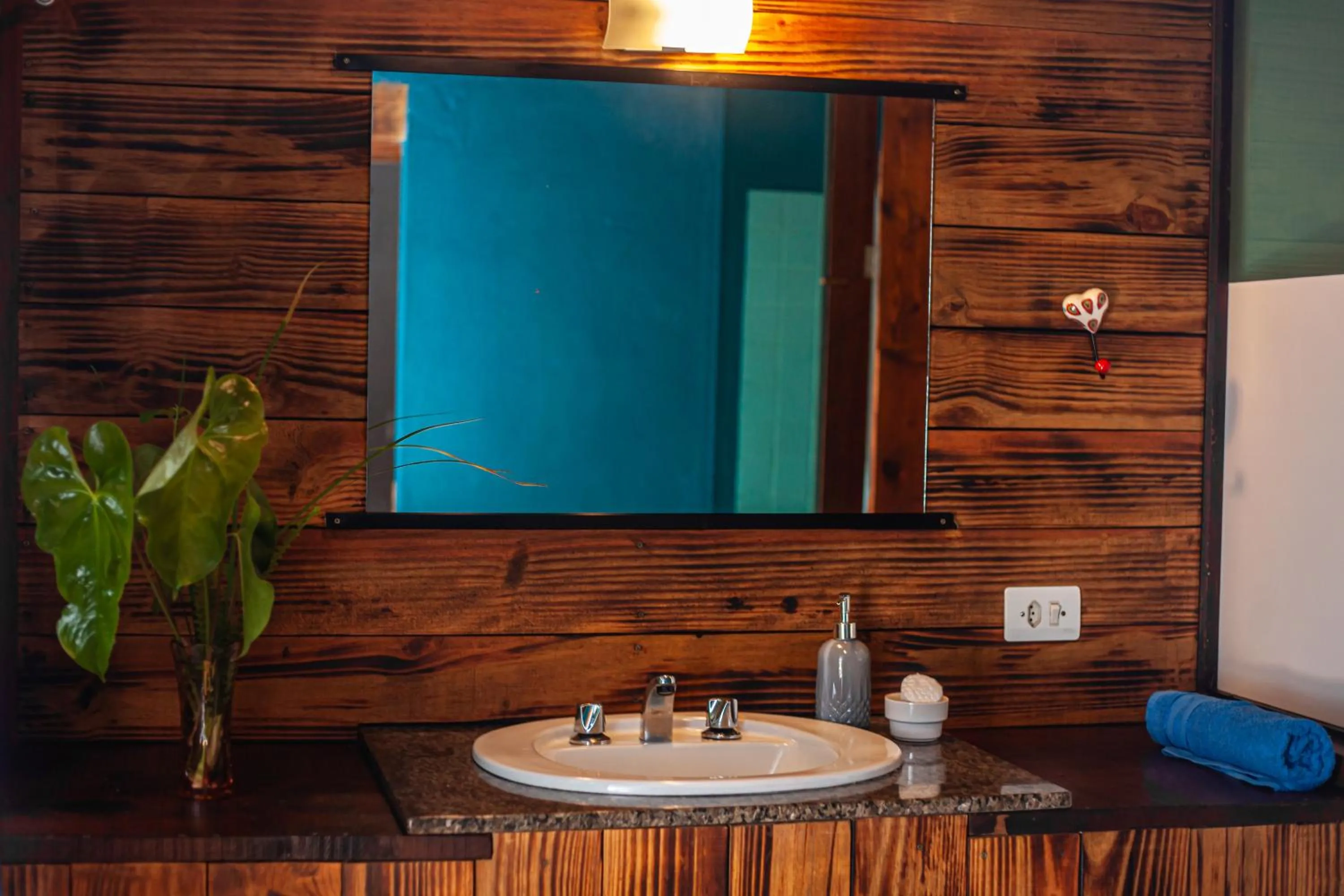 Bathroom in Pousada Sítio Itaúna