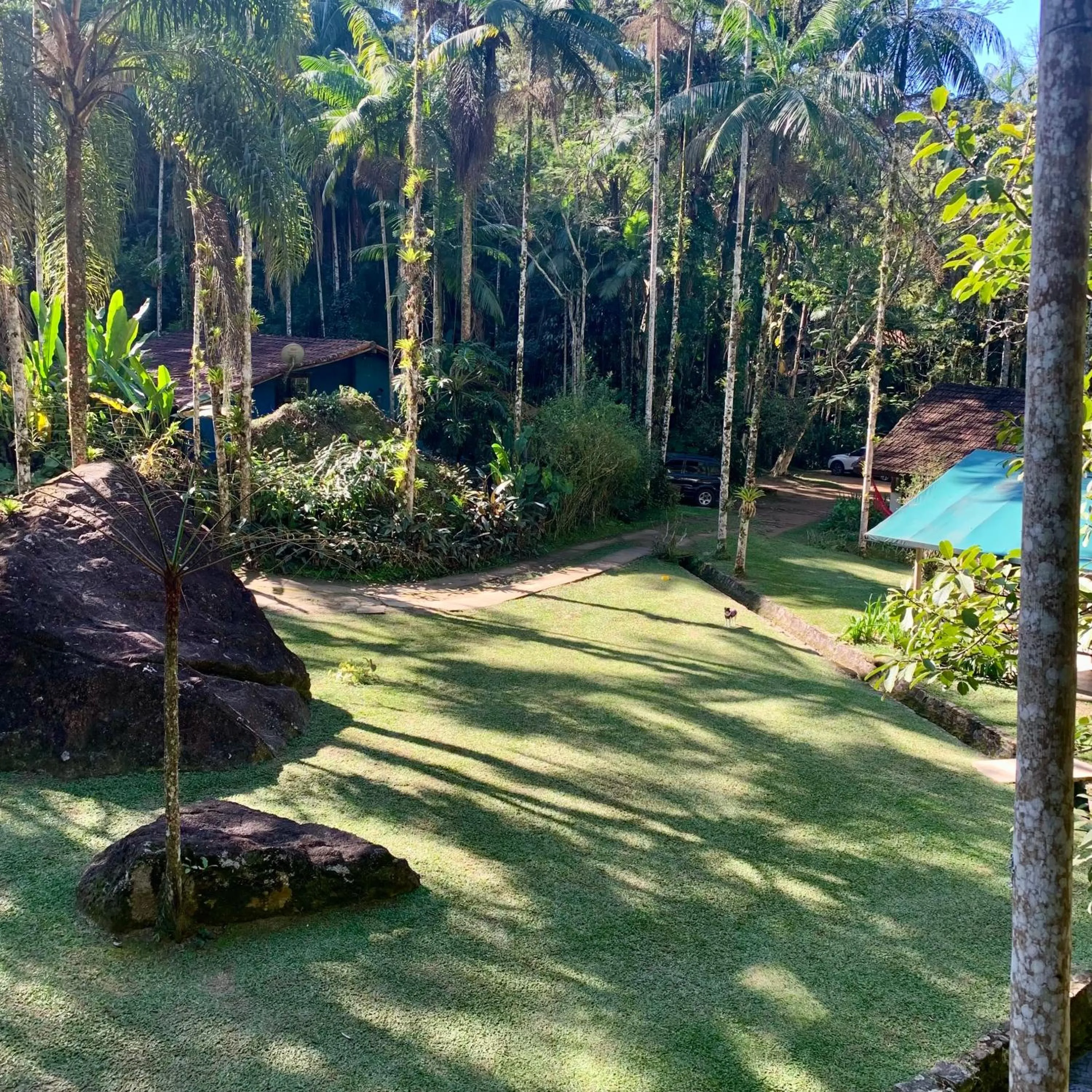 Garden in Pousada Sítio Itaúna
