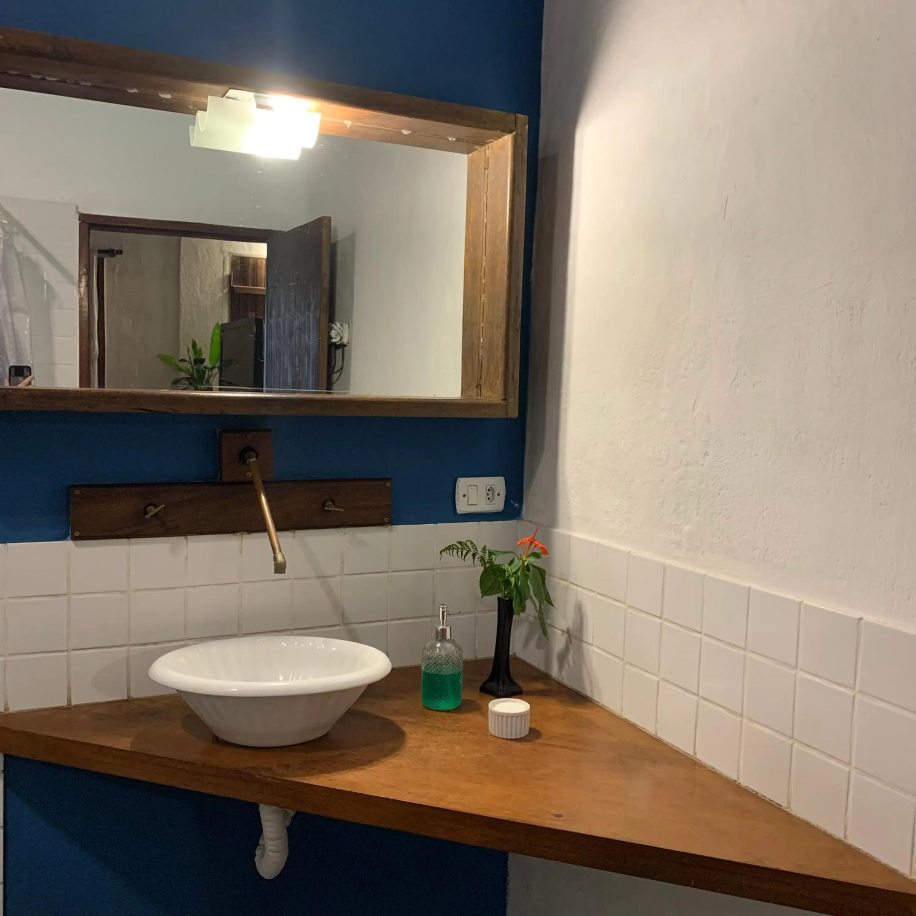 Bathroom in Pousada Sítio Itaúna