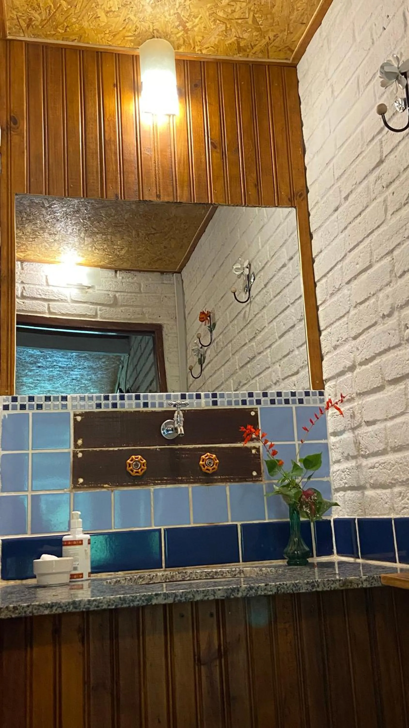 Bathroom in Pousada Sítio Itaúna