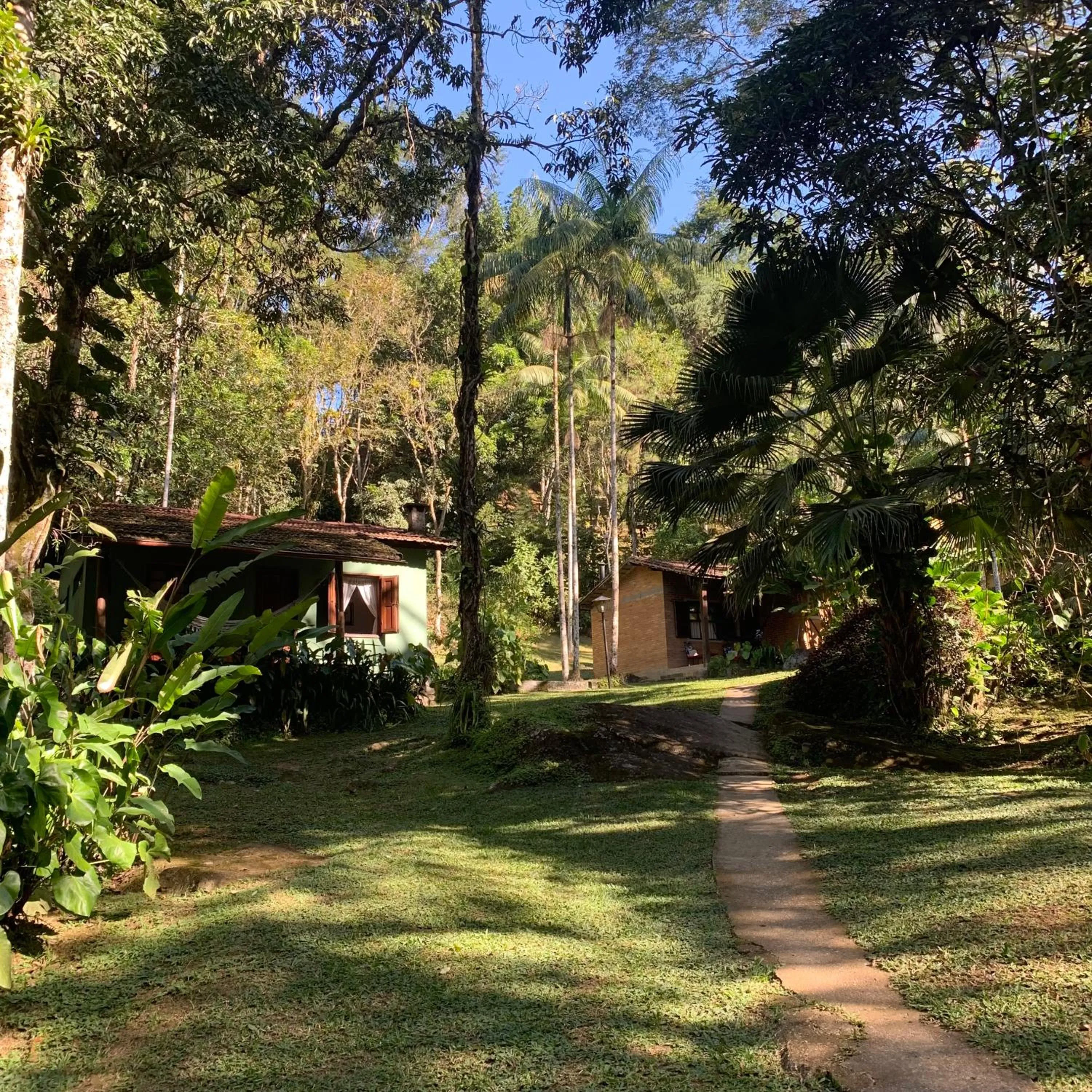 Garden in Pousada Sítio Itaúna