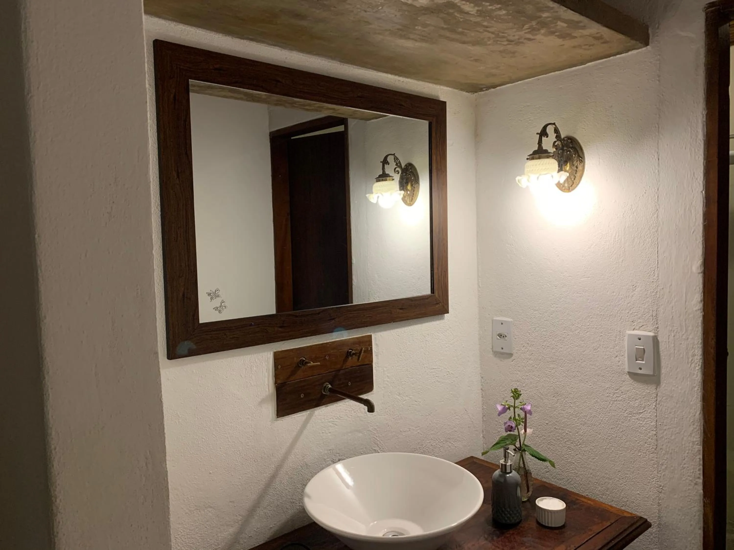 Bathroom in Pousada Sítio Itaúna