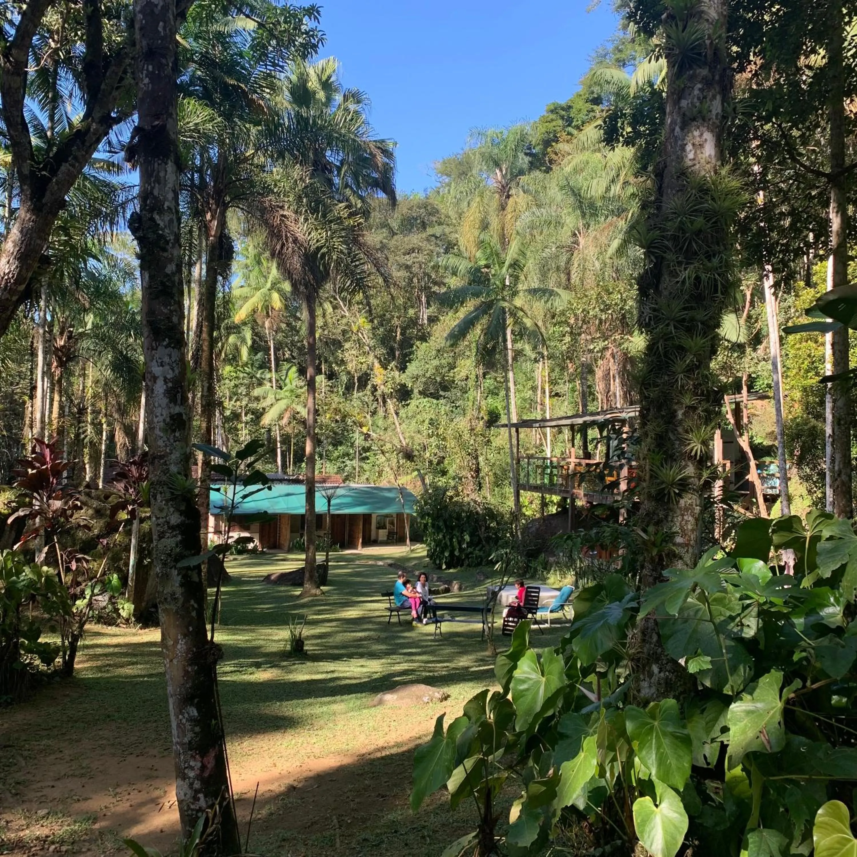 Garden in Pousada Sítio Itaúna