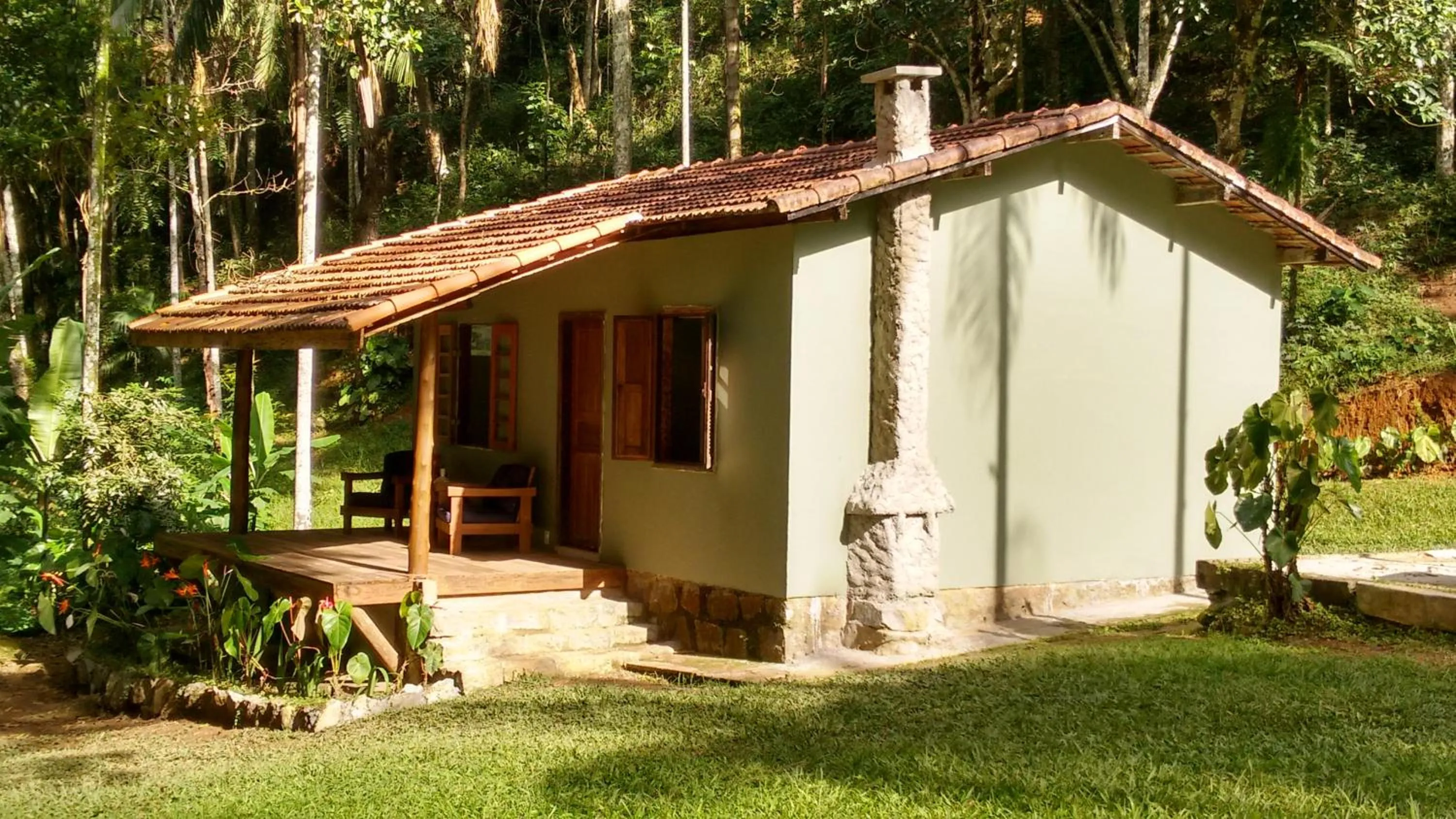Patio in Pousada Sítio Itaúna