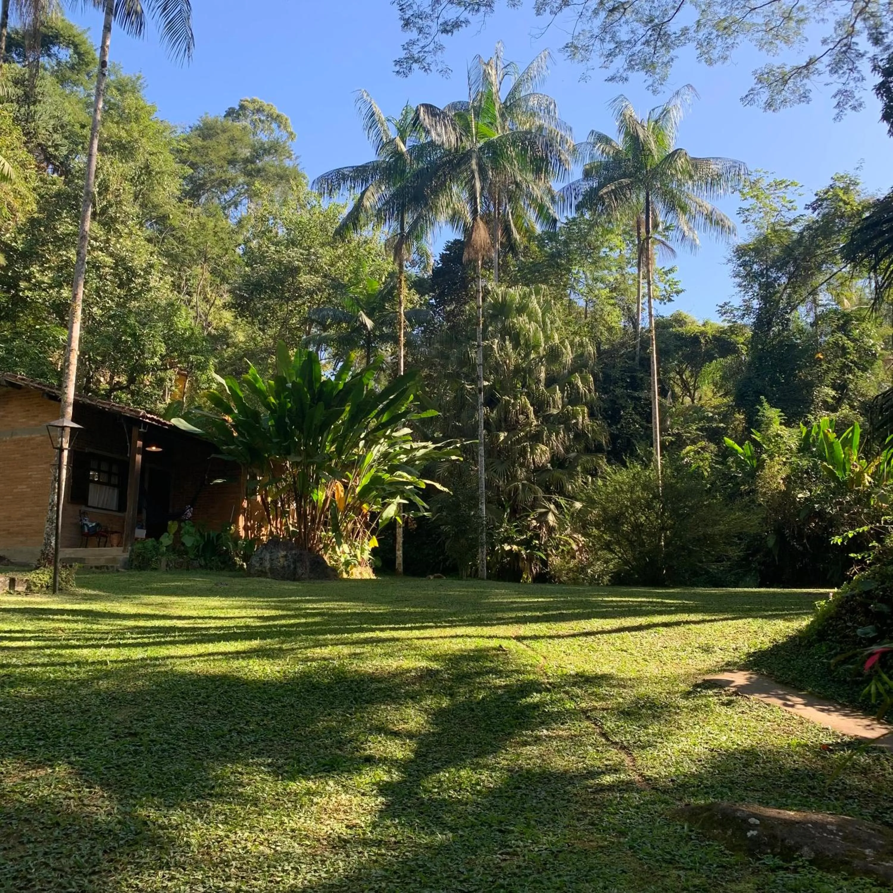 Garden view in Pousada Sítio Itaúna