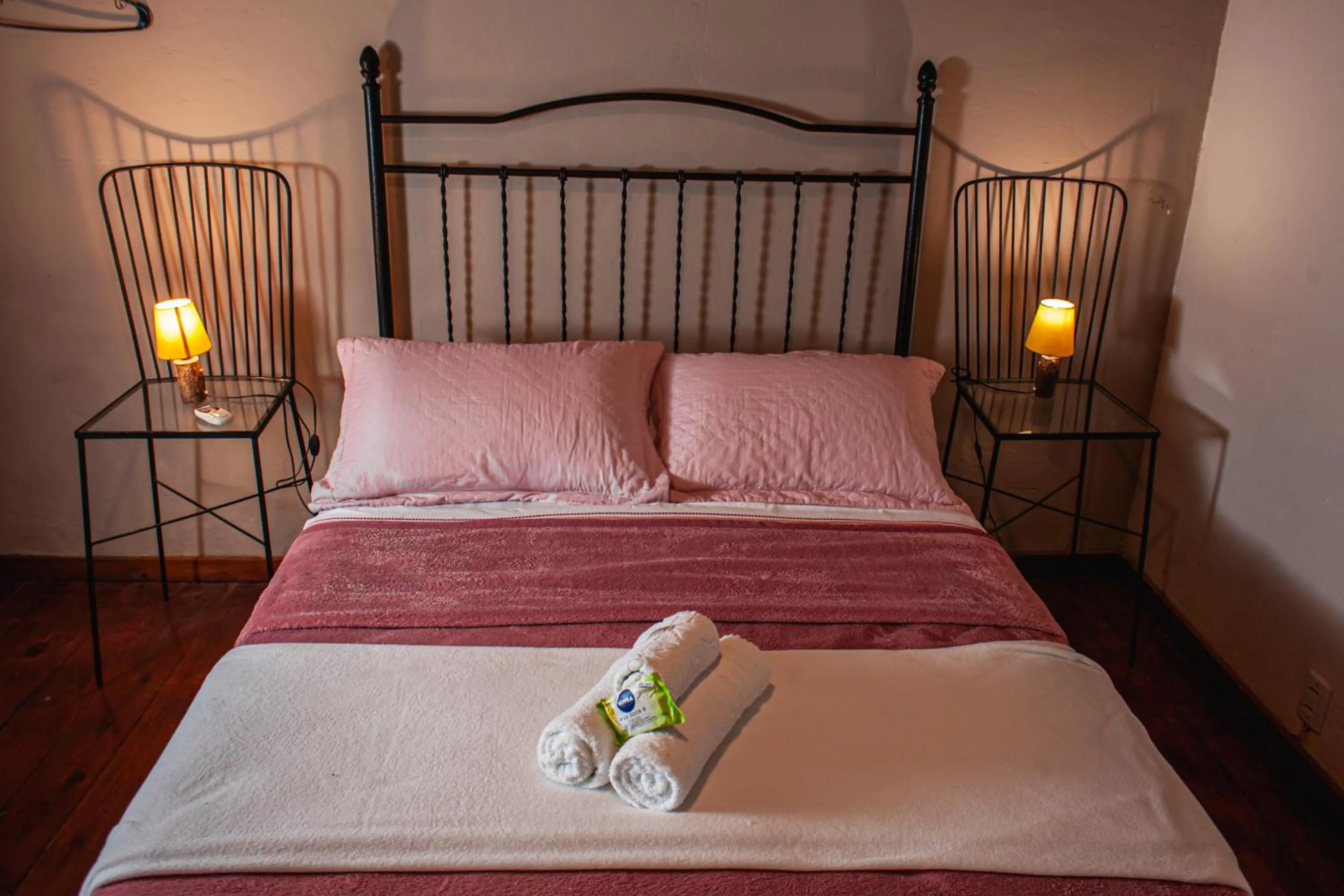Bed in Pousada Sítio Itaúna