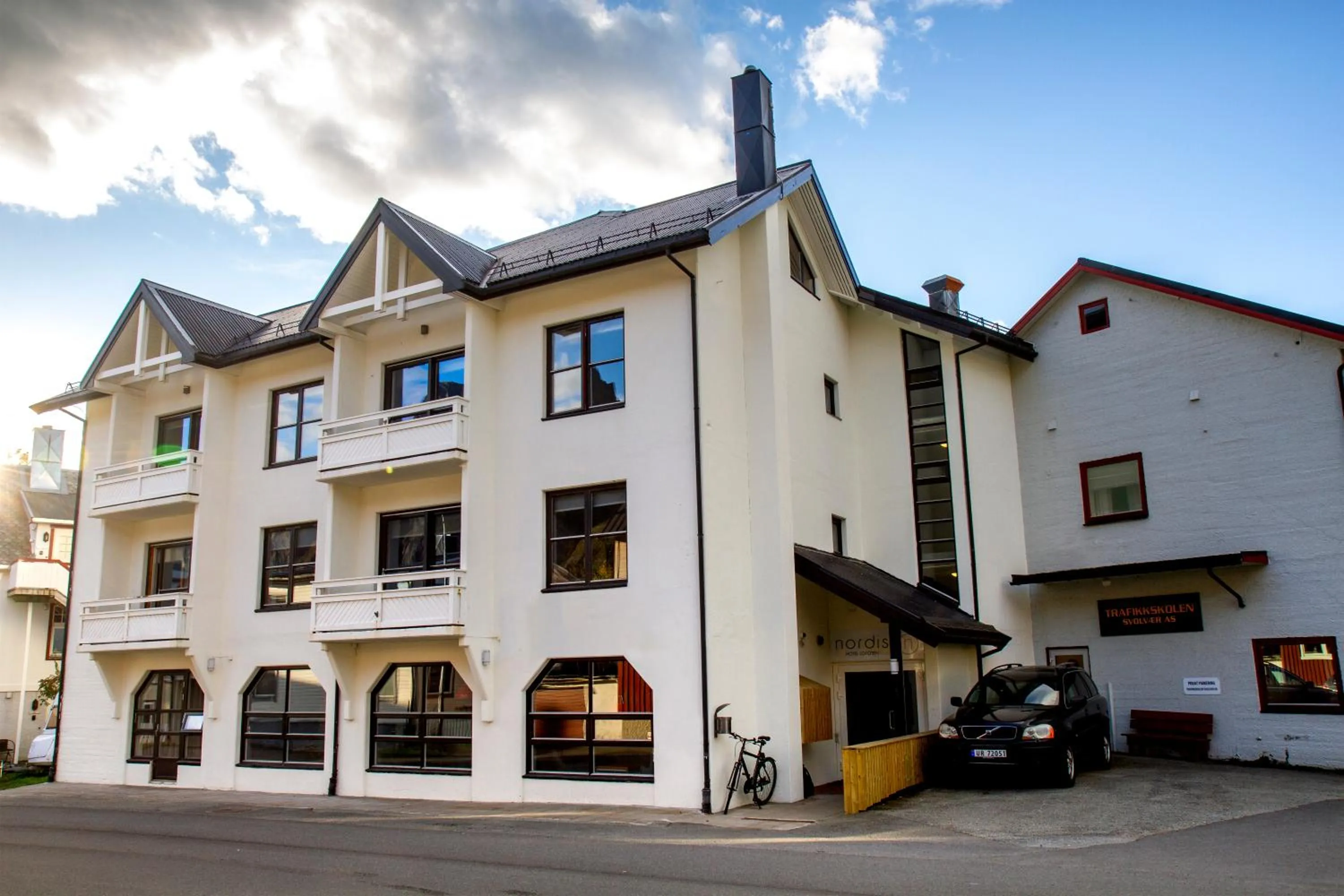 Property building in Nordis Hotel Lofoten