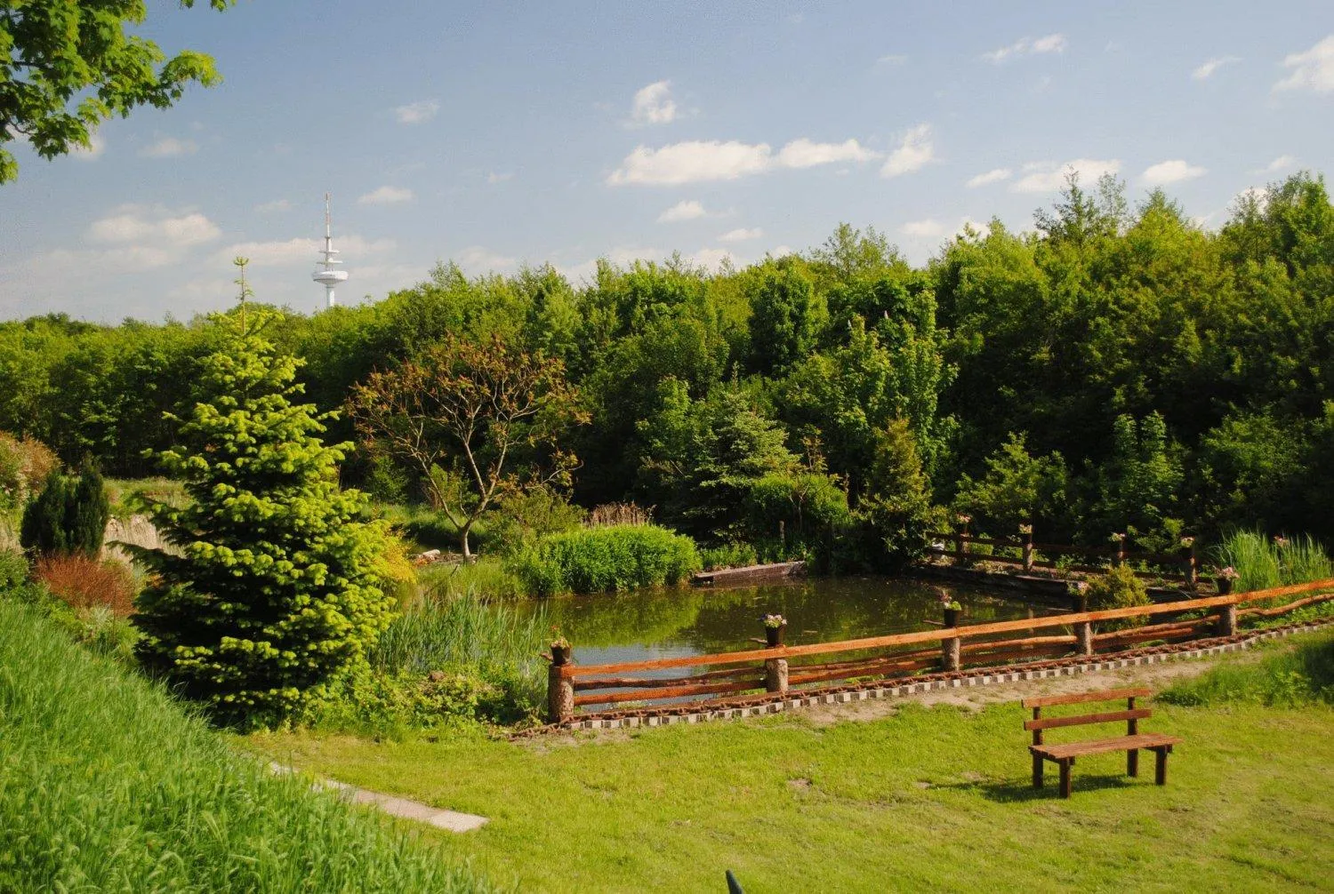 Garden in Hotel Ruhekrug