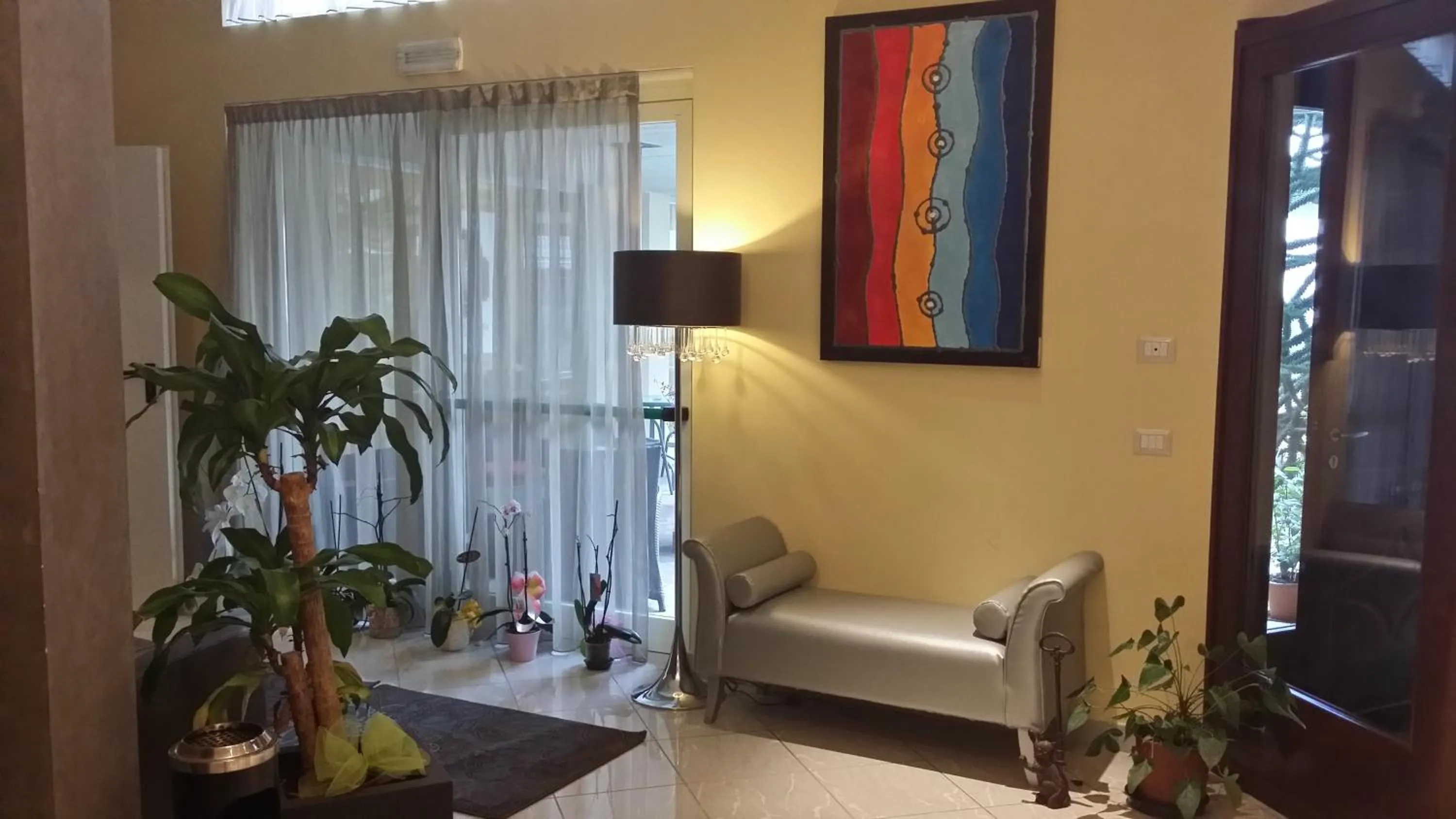 Lobby or reception in Hotel Villa Cinzia