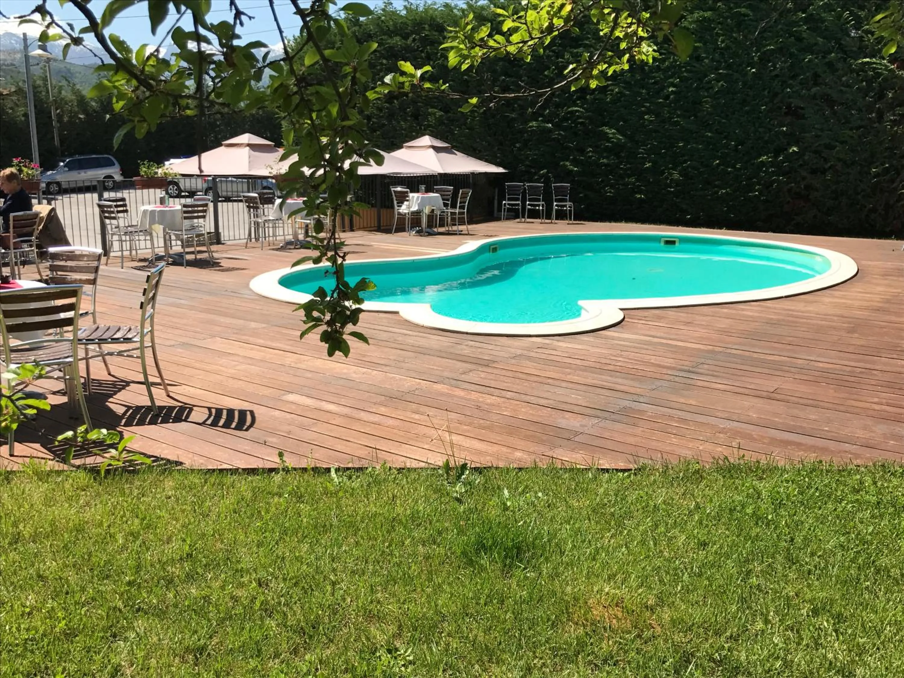 Swimming pool in Hotel Villa Cinzia