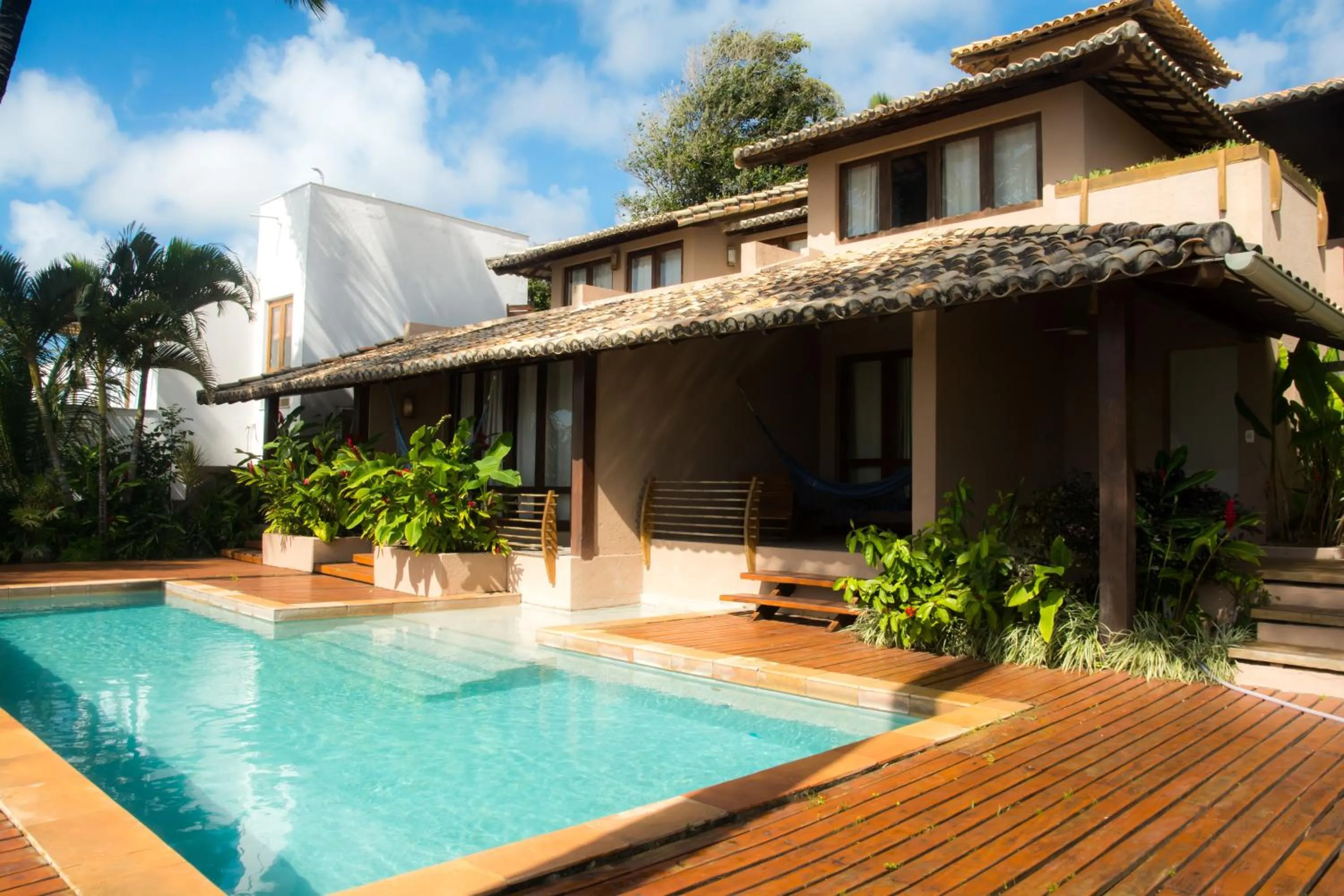Pool view in Baixu Village