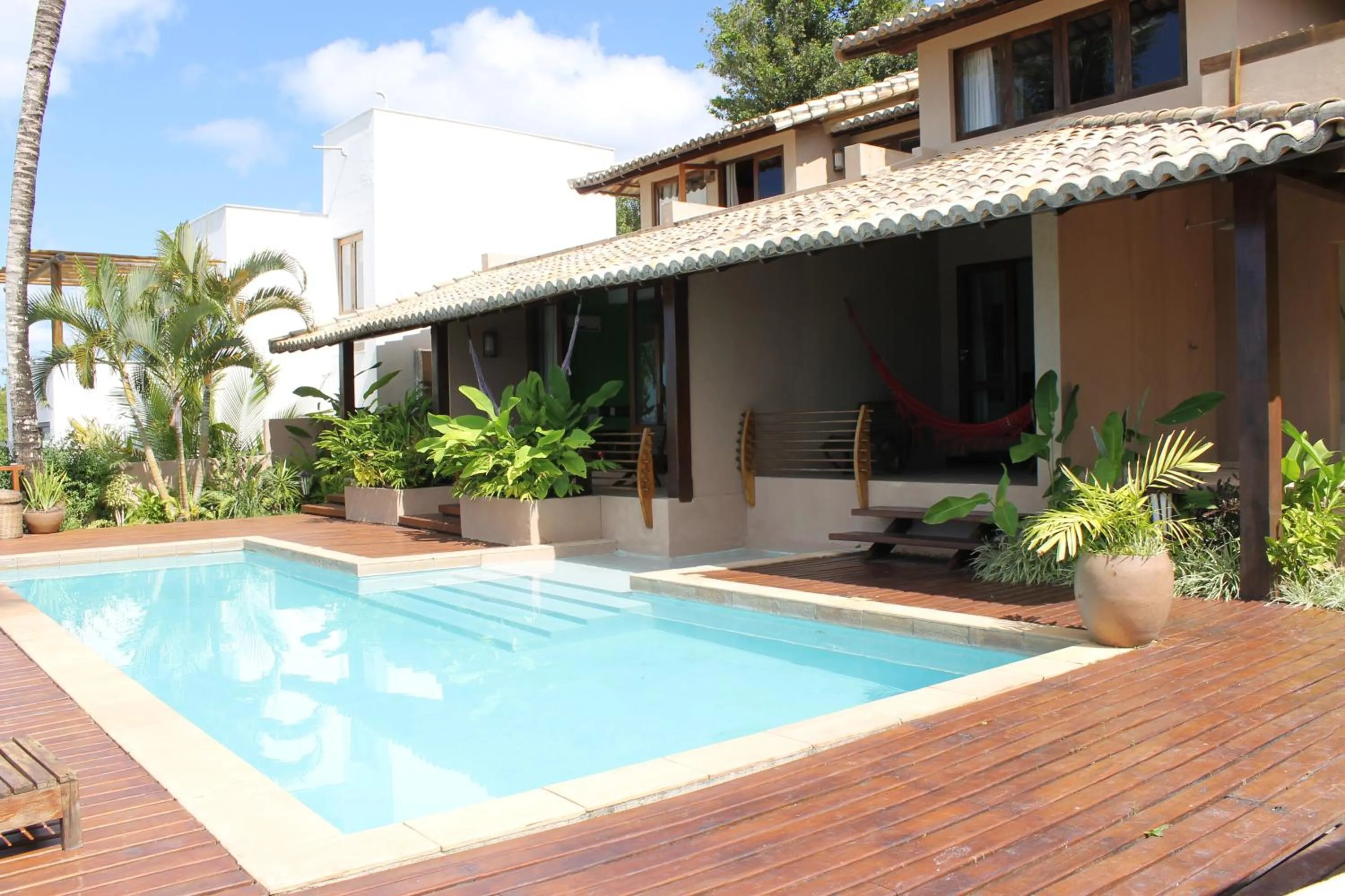 Swimming pool in Baixu Village