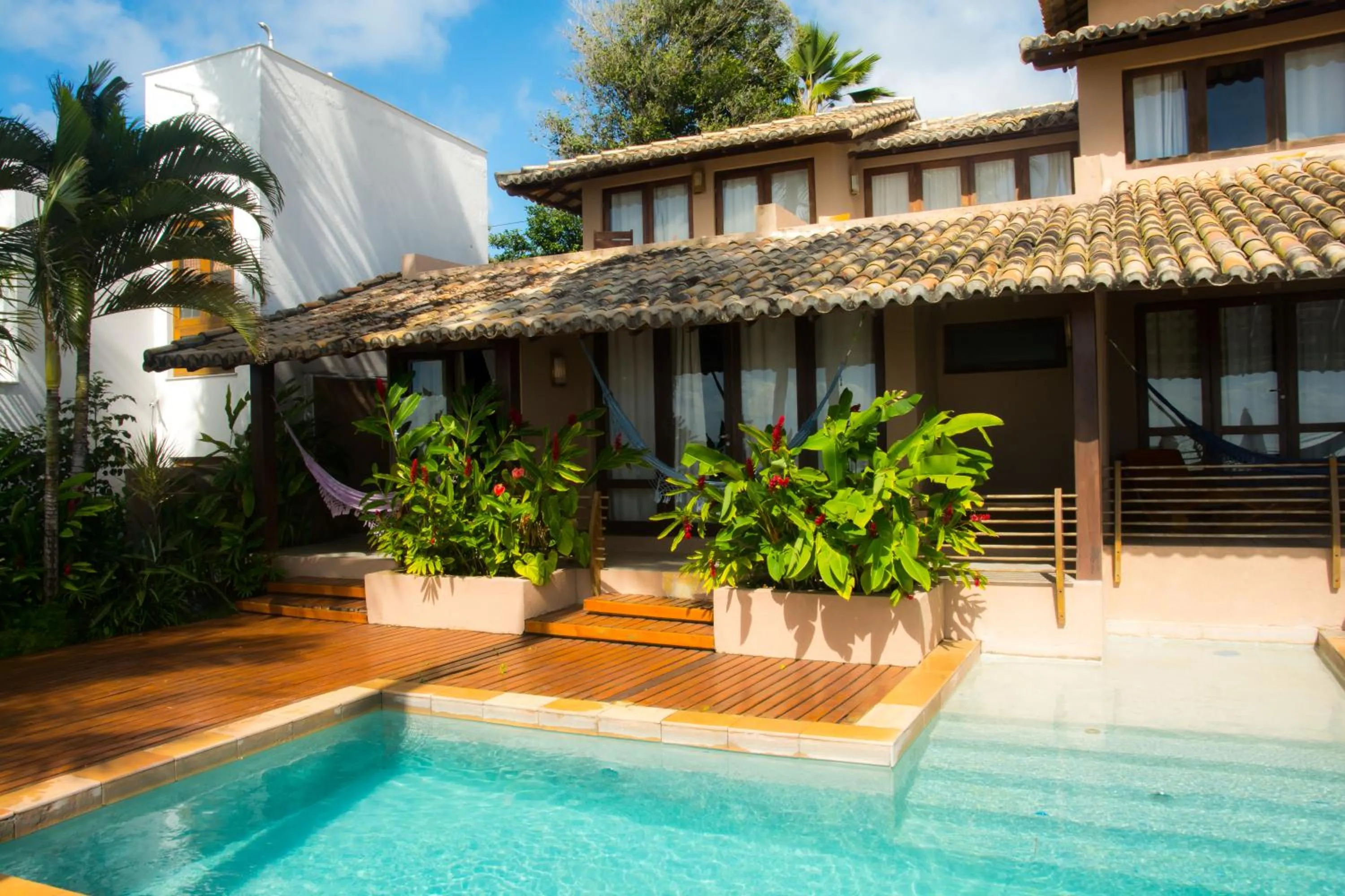 Pool view in Baixu Village