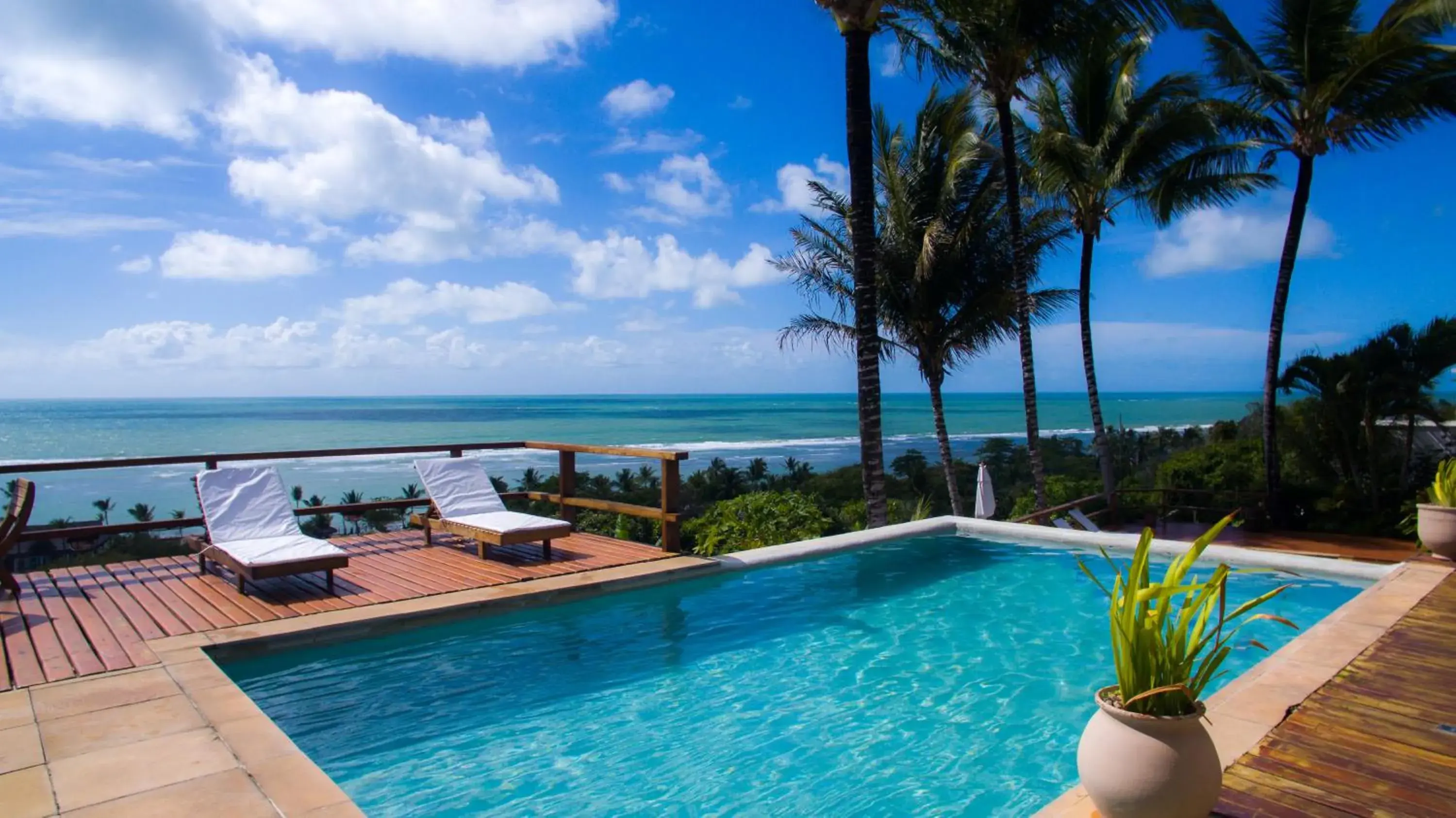 Pool view in Baixu Village Pool view in Baixu Village