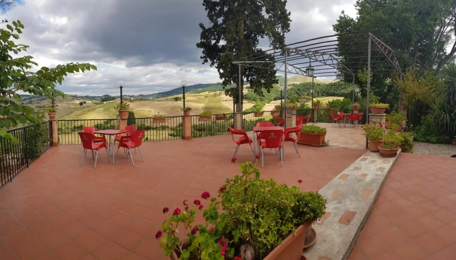 Balcony/Terrace in Casale Villa Rainò