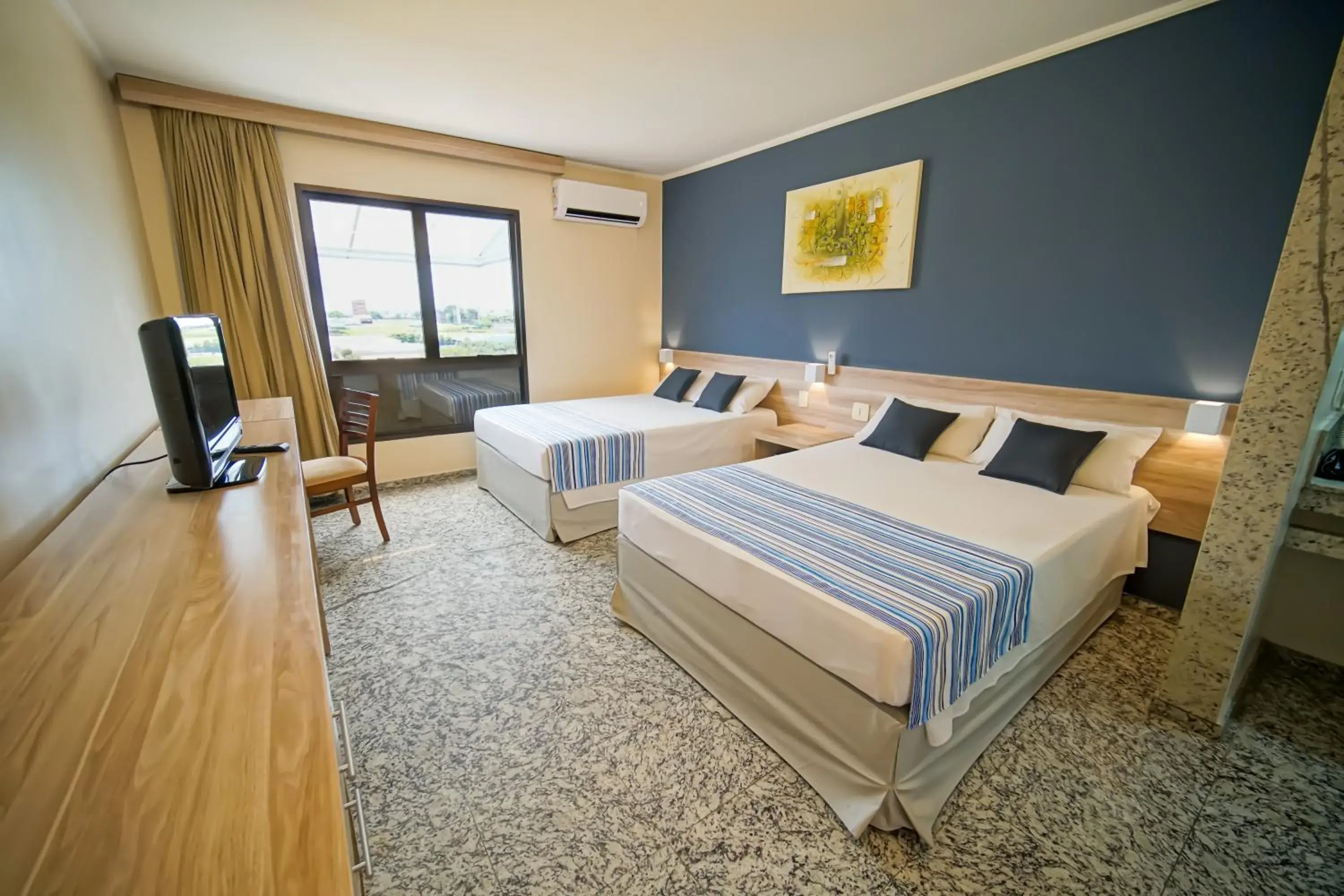 Bedroom, Bed in Hotel Dan Inn Campinas Anhanguera - By Nacional Inn Bedroom, Bed in Hotel Dan Inn Campinas Anhanguera - By Nacional Inn