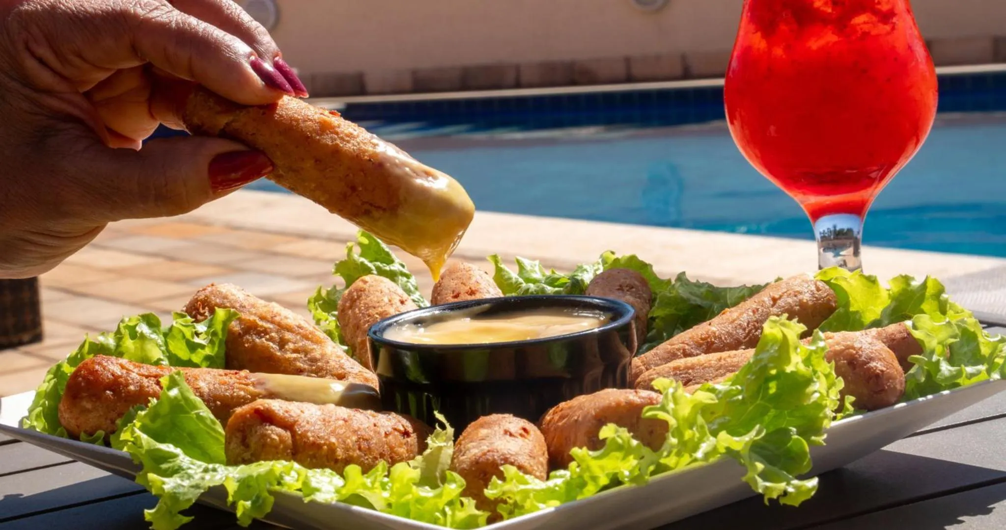 Food and drinks in Hotel Dan Inn Campinas Anhanguera - By Nacional Inn