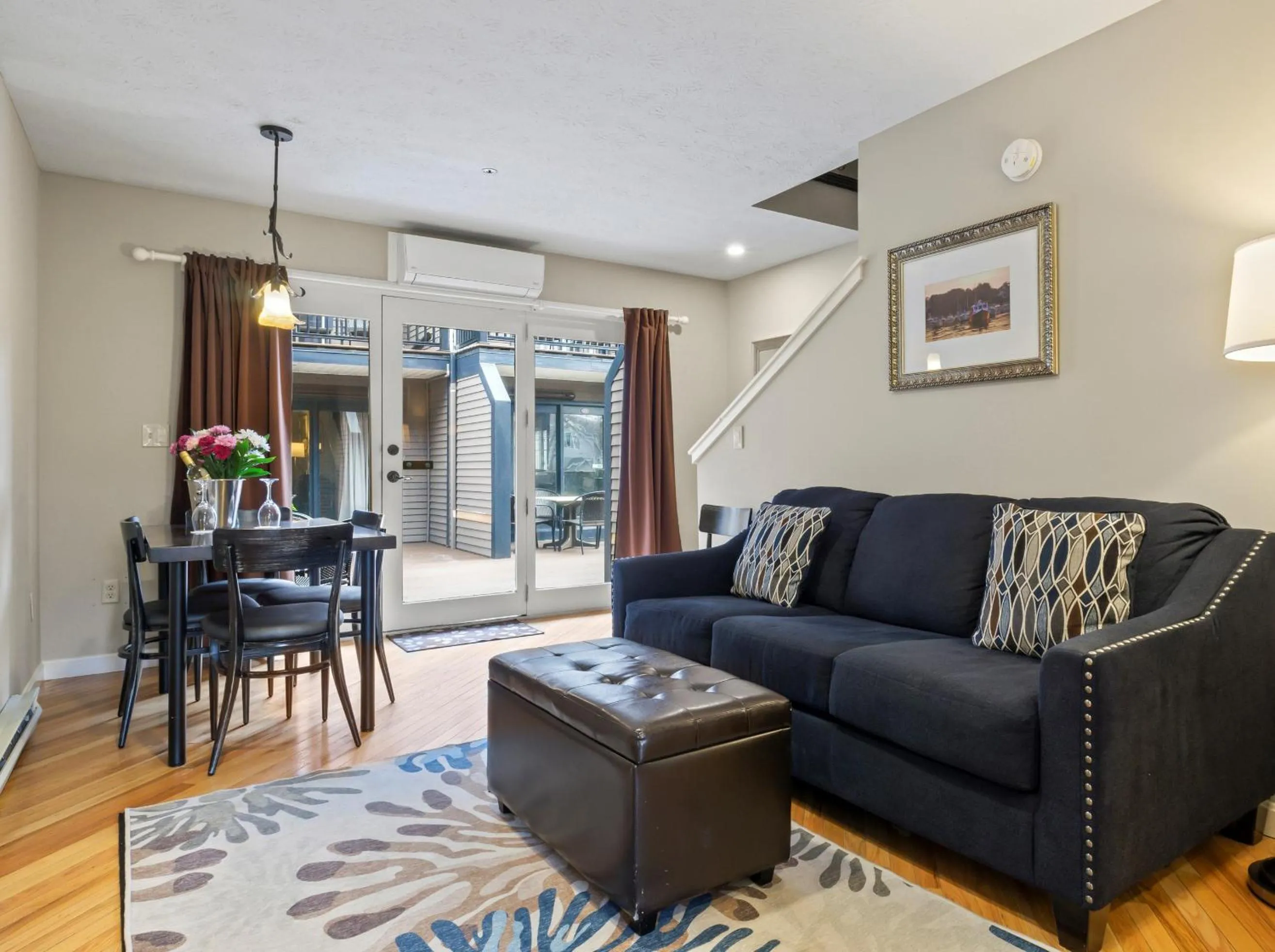 Living room in Sea Rose Suites