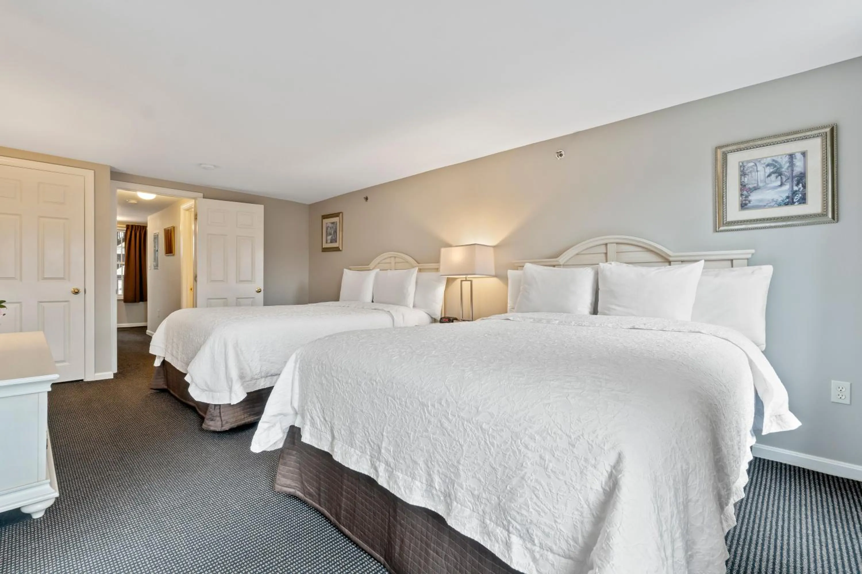 Bed in Sea Rose Suites