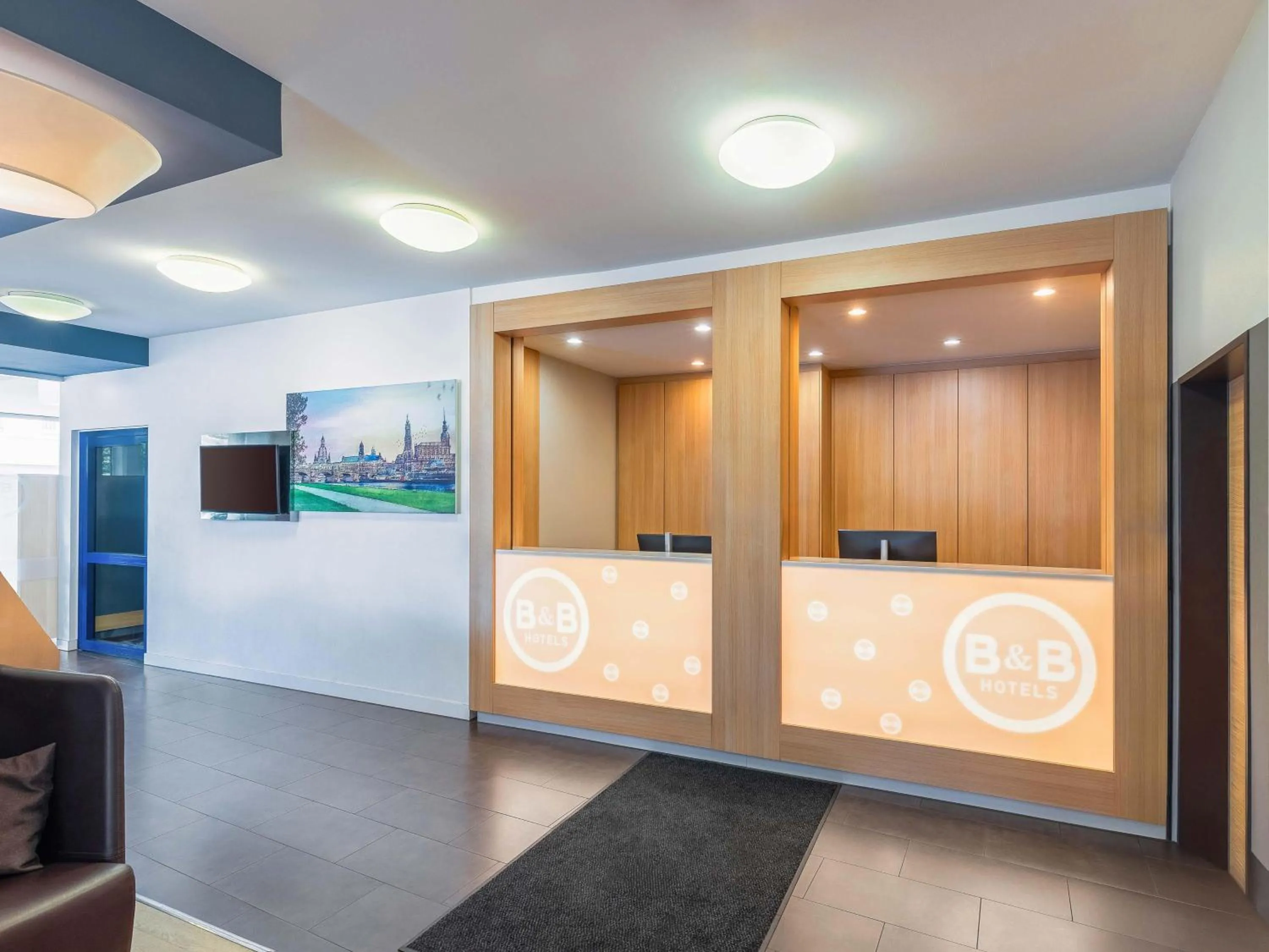 Bathroom in B&B Hotel Dresden-Messe