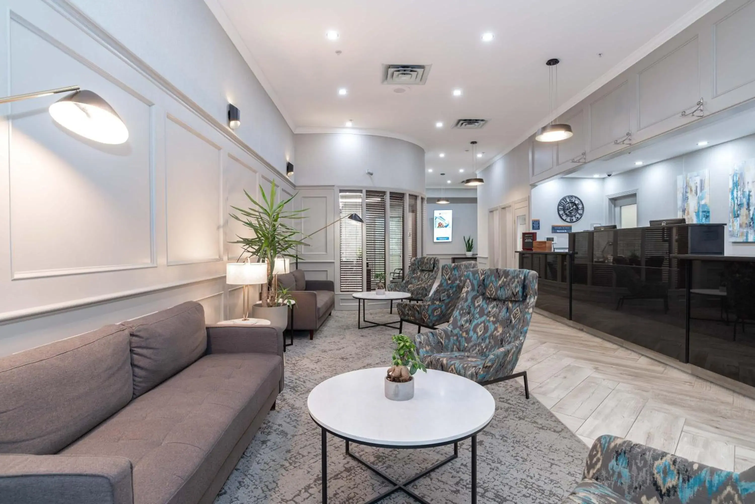 Lobby or reception in Sandman Hotel Grande Prairie Lobby or reception in Sandman Hotel Grande Prairie