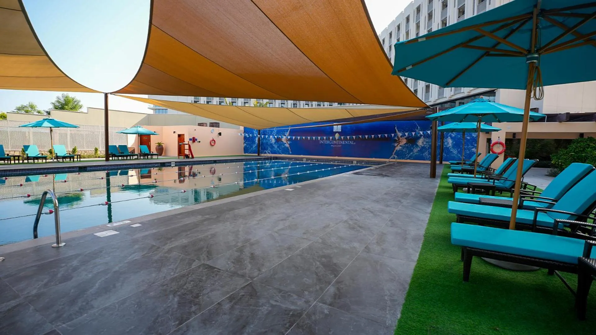 Swimming pool in InterContinental Muscat by IHG