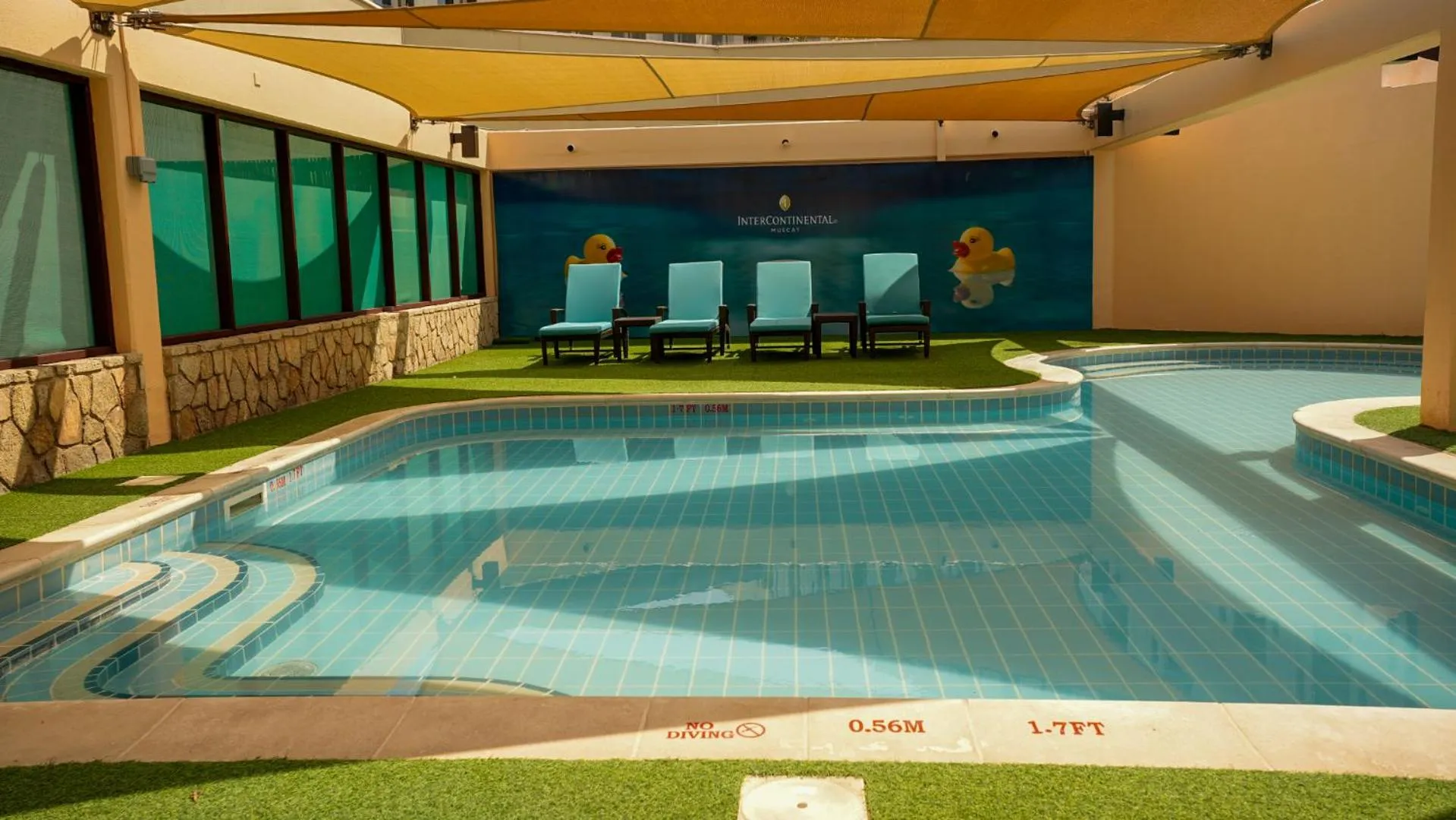 Pool view in InterContinental Muscat by IHG